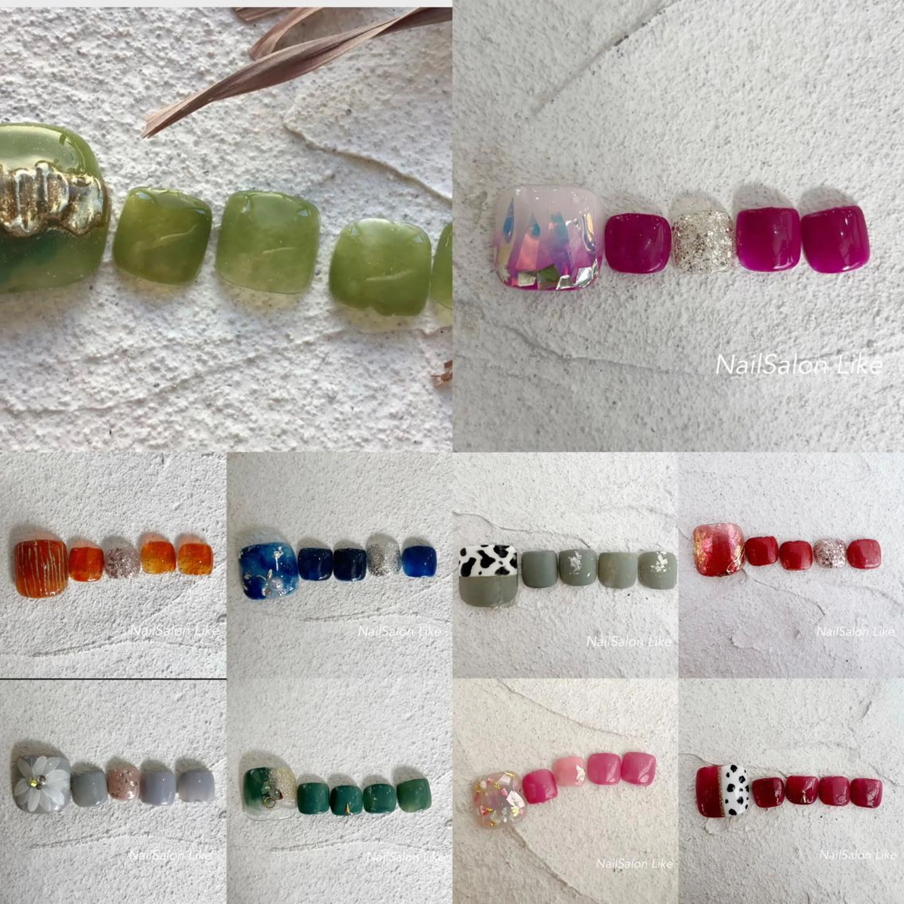 パラジェル💅FOOT定額デザイン(オフなし)の写真