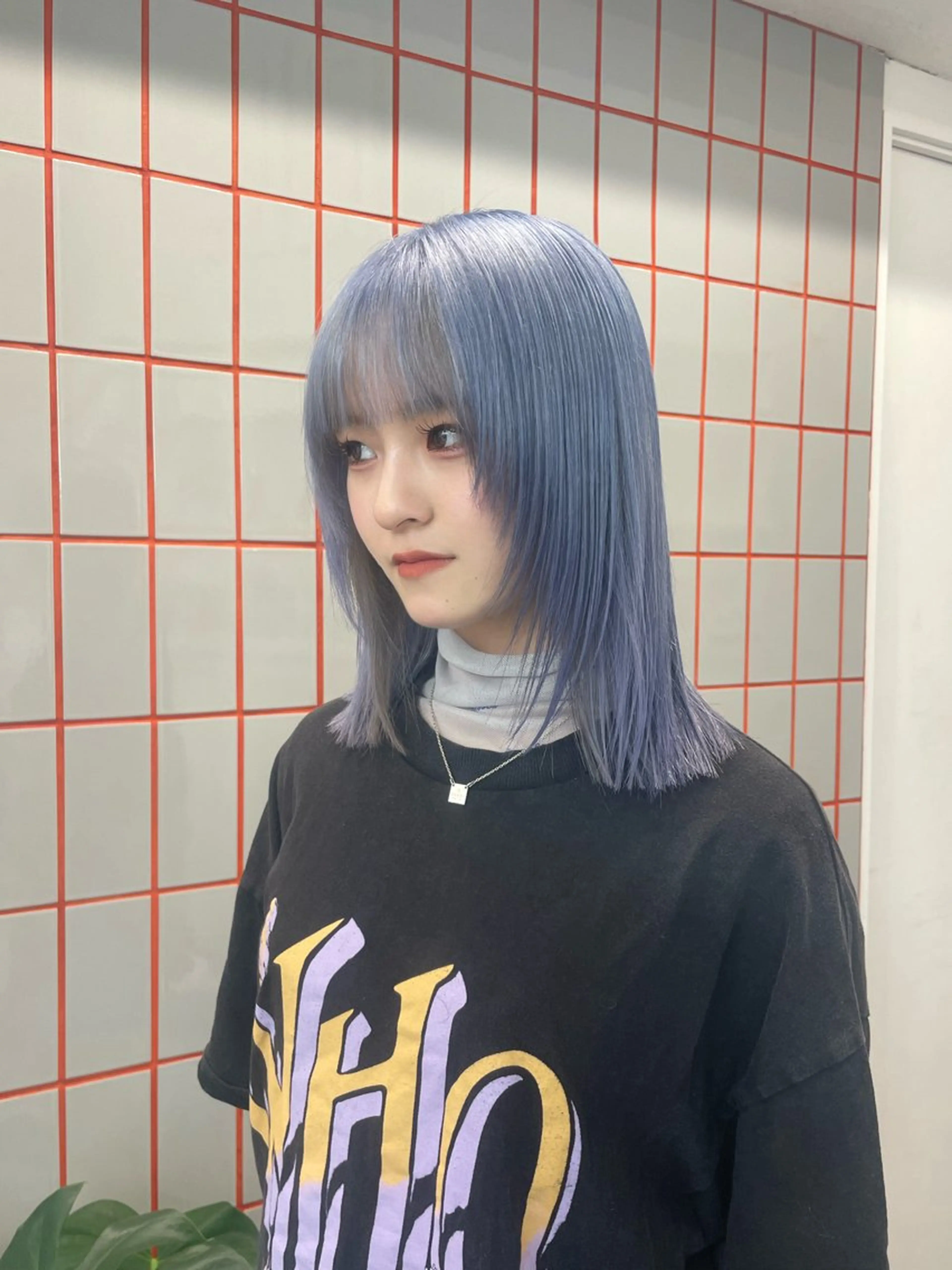 セミロング カラー ヘアカラー Je suis heureuse Tres所属・💍ダメージ最小限 ブリーチ/ちさと💍のヘアスタイル