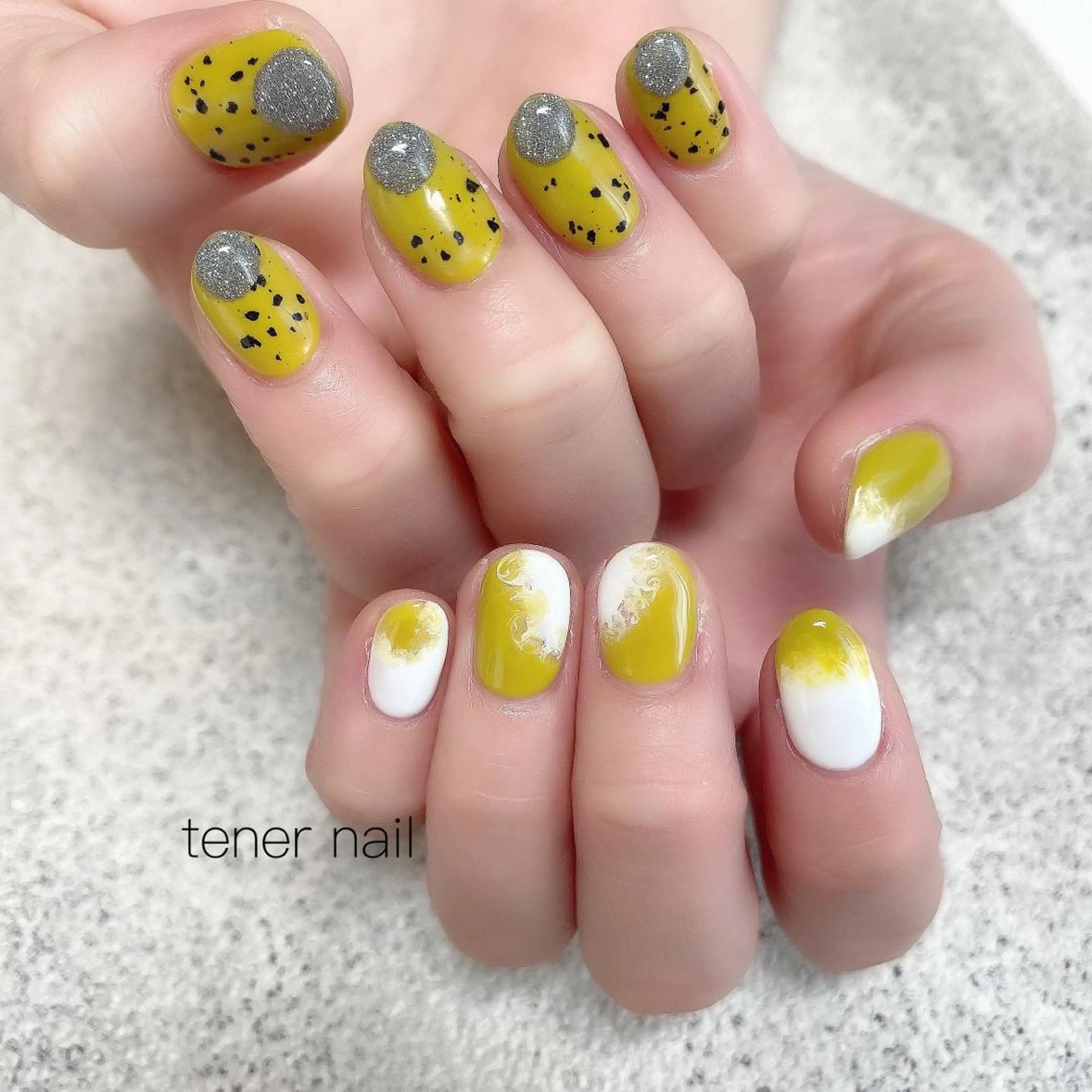 ネイル フラッシュネイル ニュアンスネイル テネルネイル tener nailのネイルデザイン