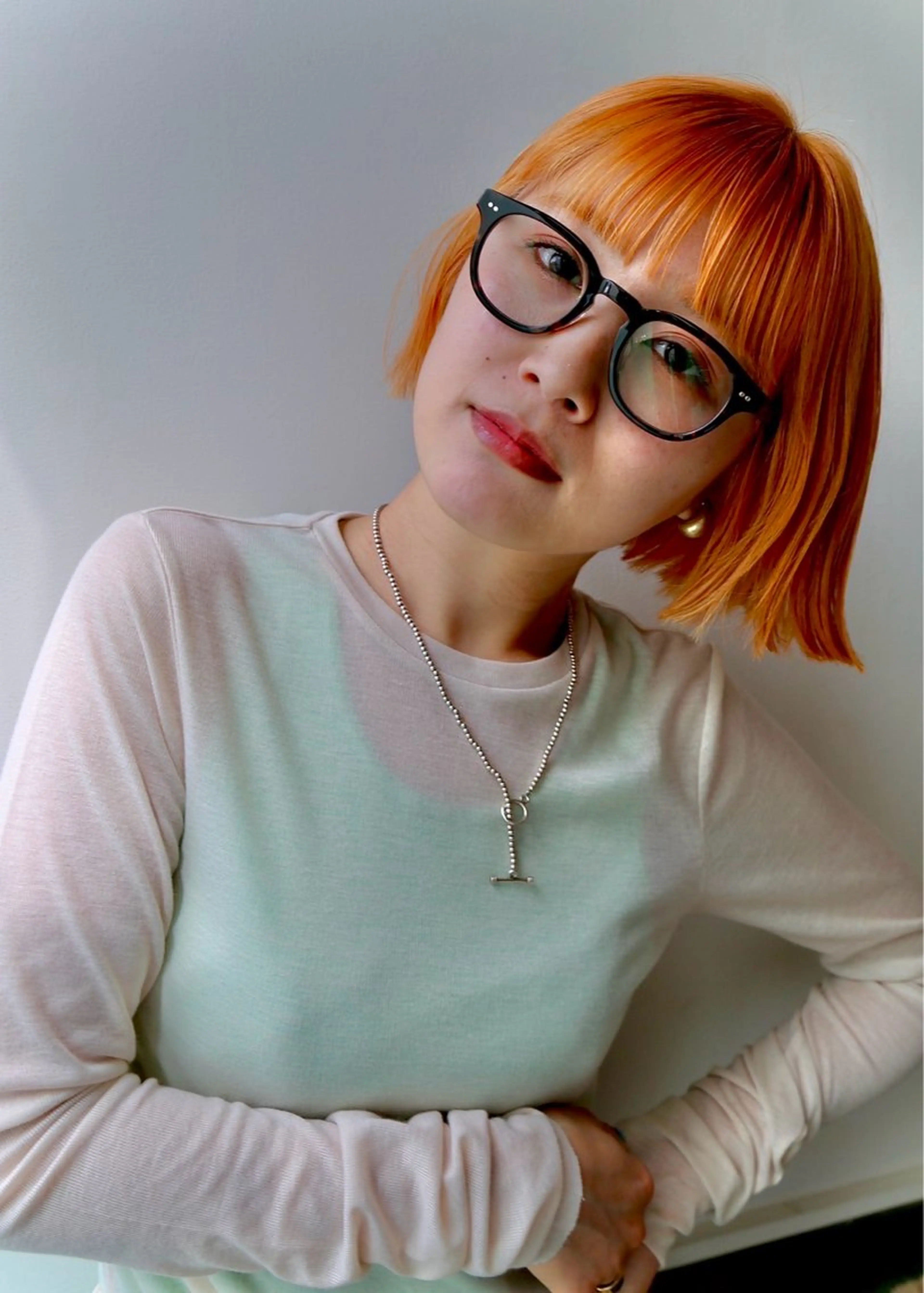 カラー 田村 汐織のヘアスタイル