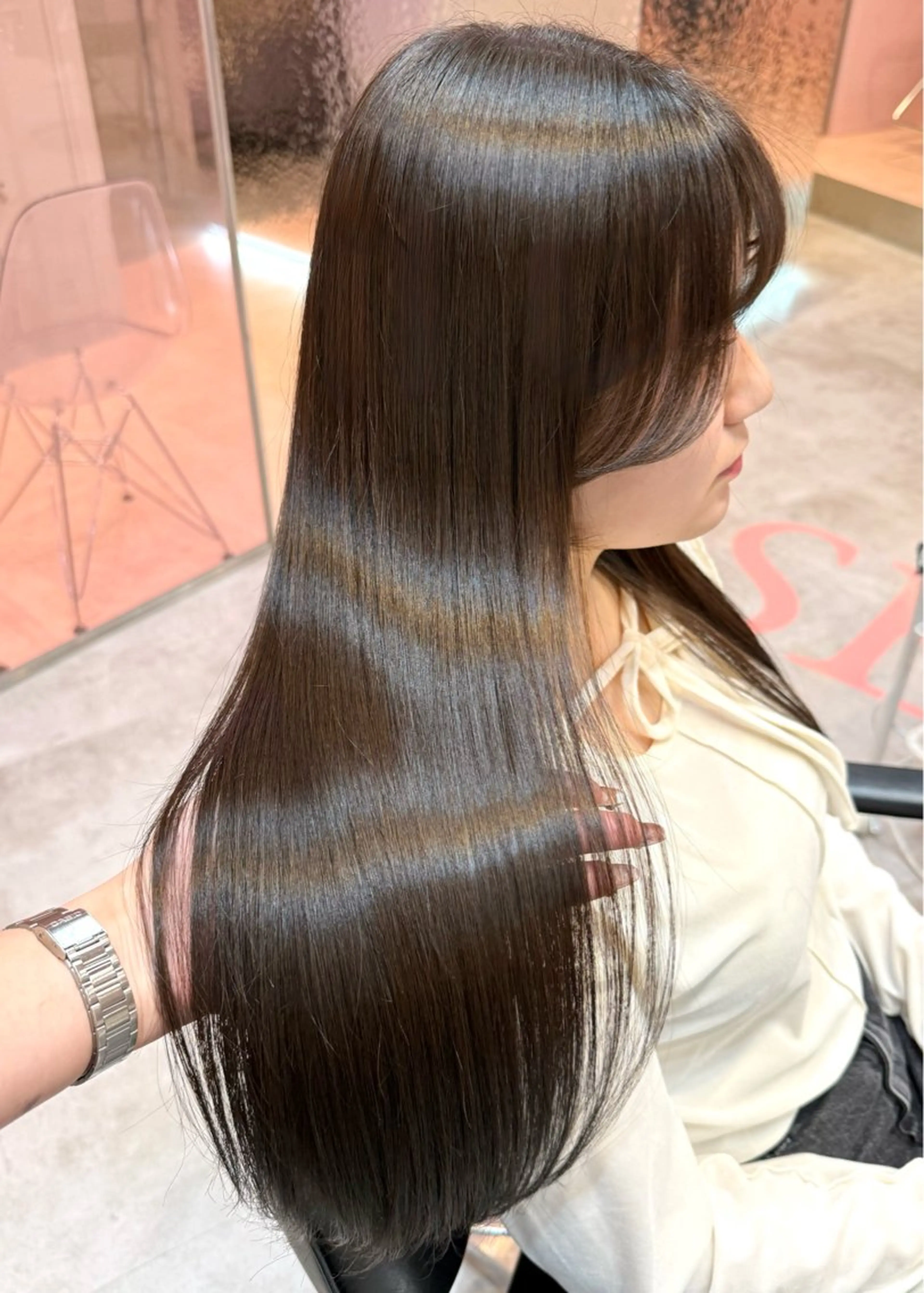 ロング カラー 🐰🎀艶髪特化 yuzuka🎀🐰のヘアスタイル