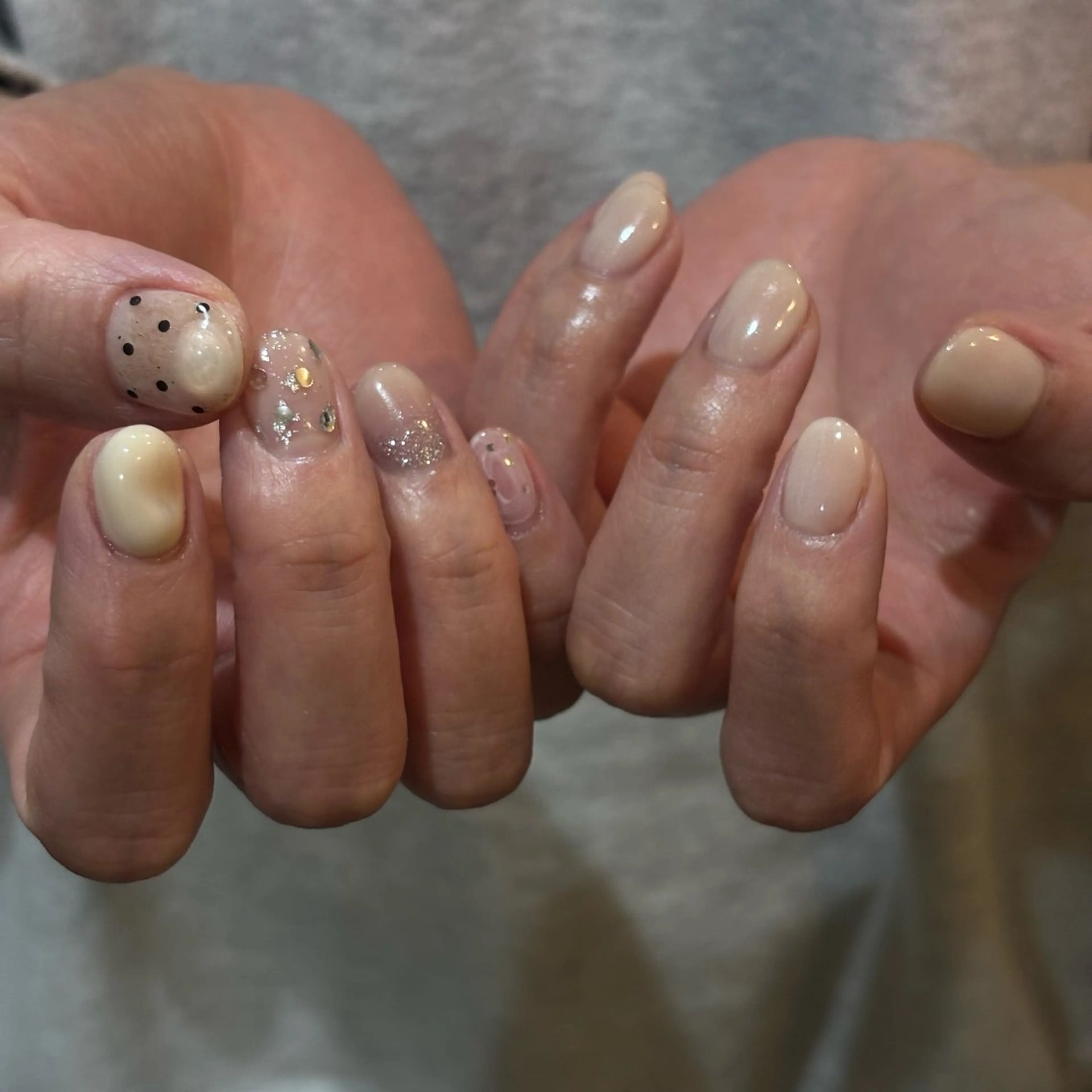 ネイル シンプルネイル SOL　nail イマナカのネイルデザイン