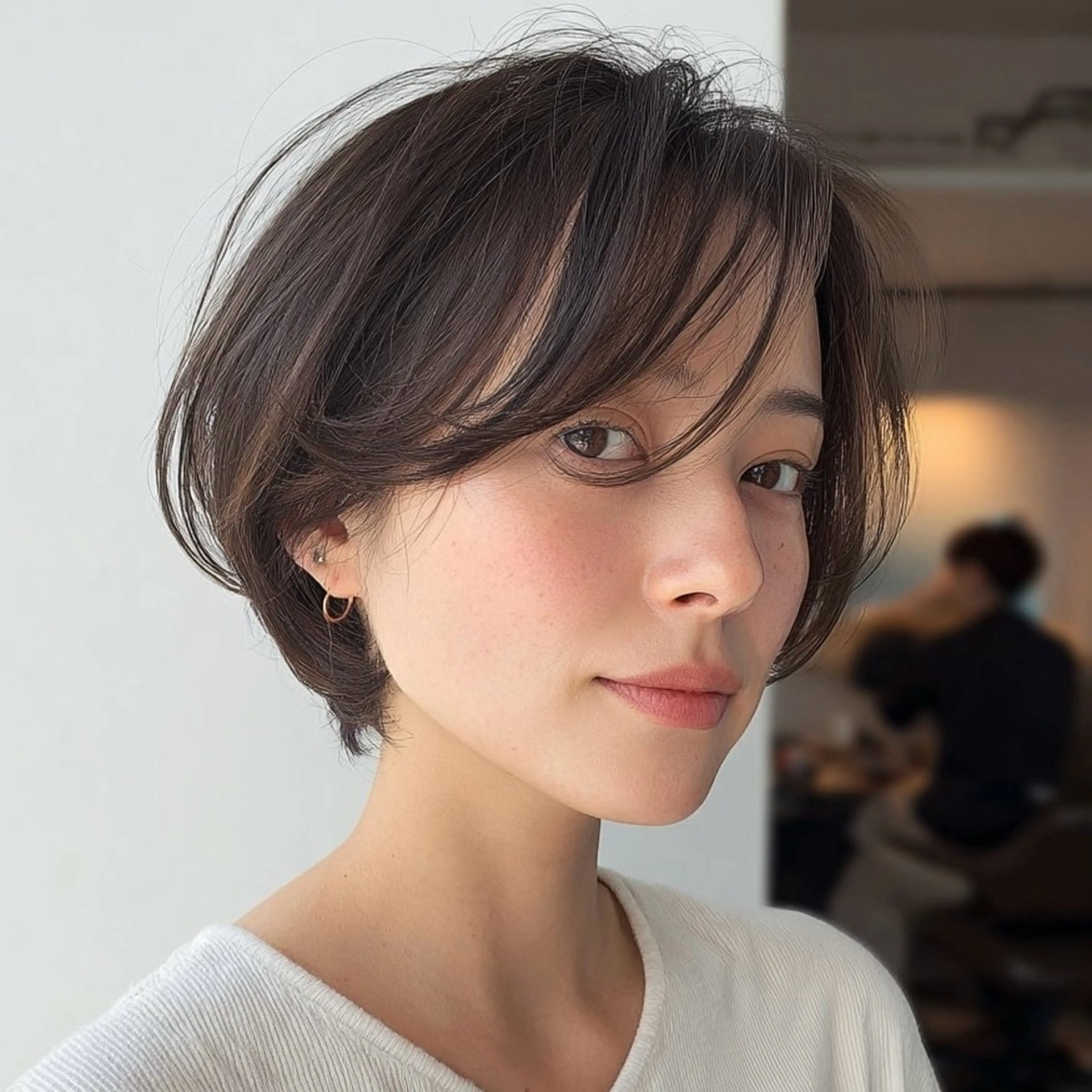 ショート カット ヘアカラー トリートメント ショート/脱白髪染め /鎌倉/コウスケのヘアスタイル