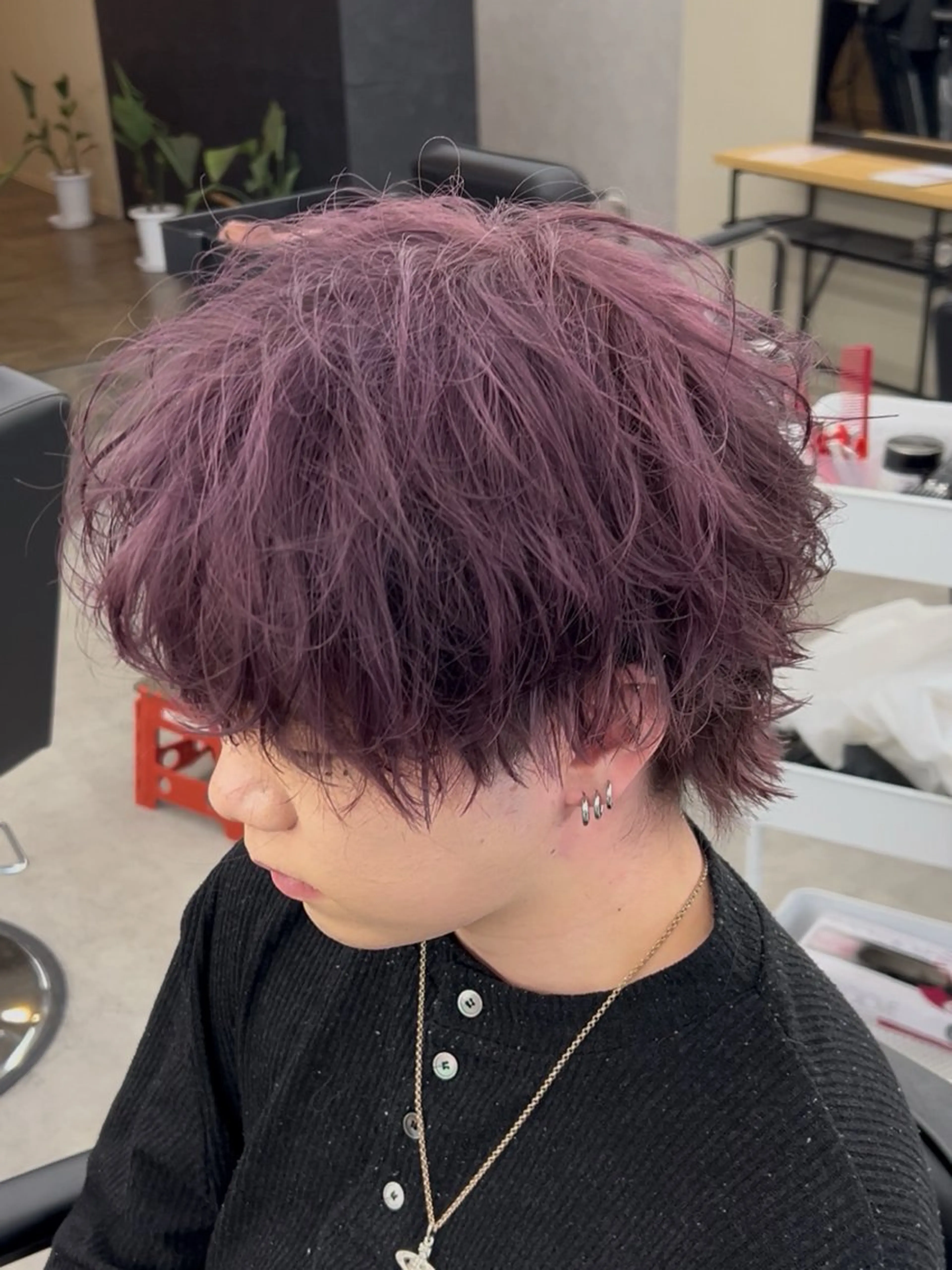 【㊗️新規様限定】🌈メンズカット＋ダブルカラー🌈の写真