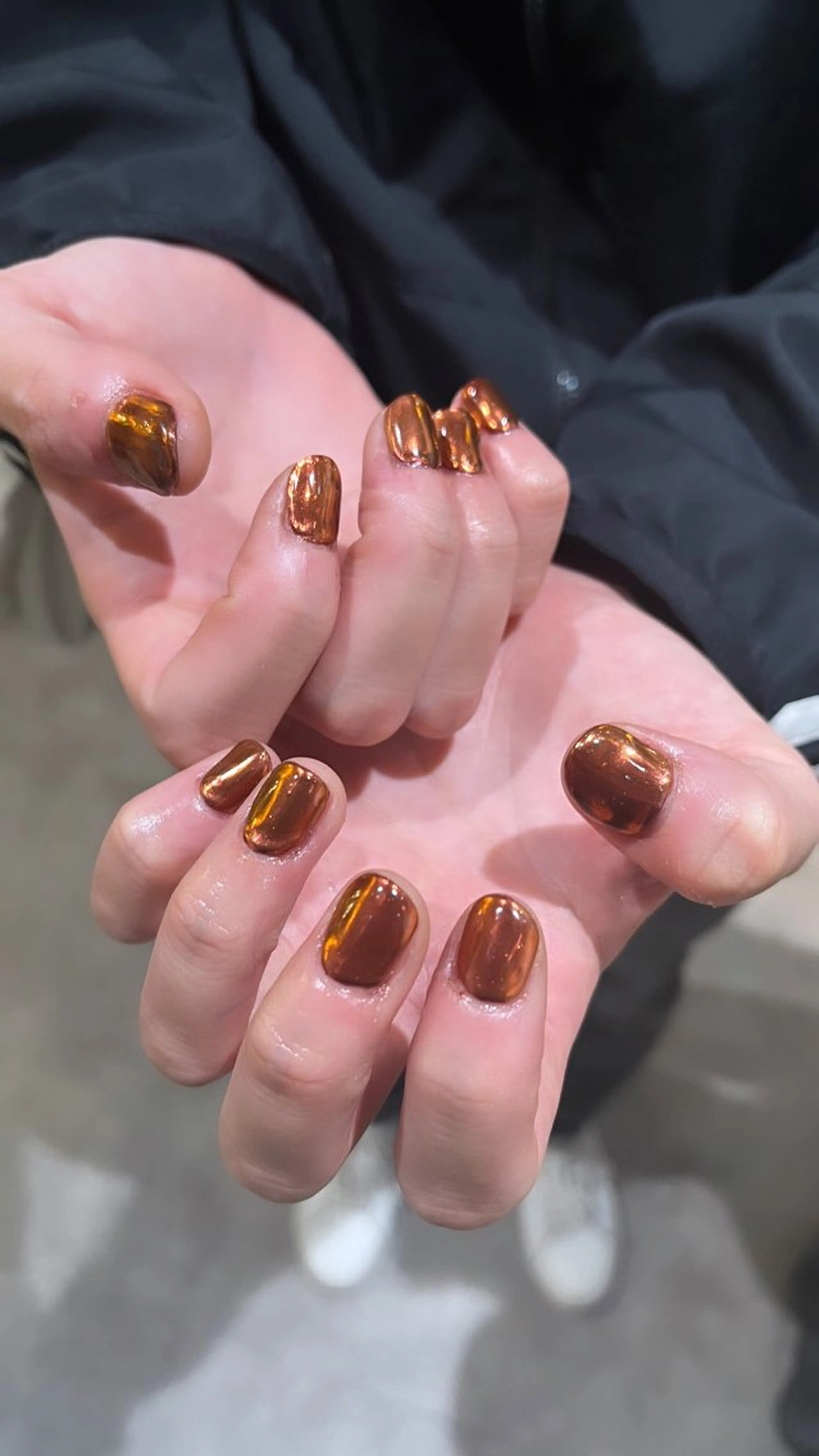 ネイル ハンドネイル フットネイル 🦋女子ウケメンズ パーマYUI🦋のヘアスタイル