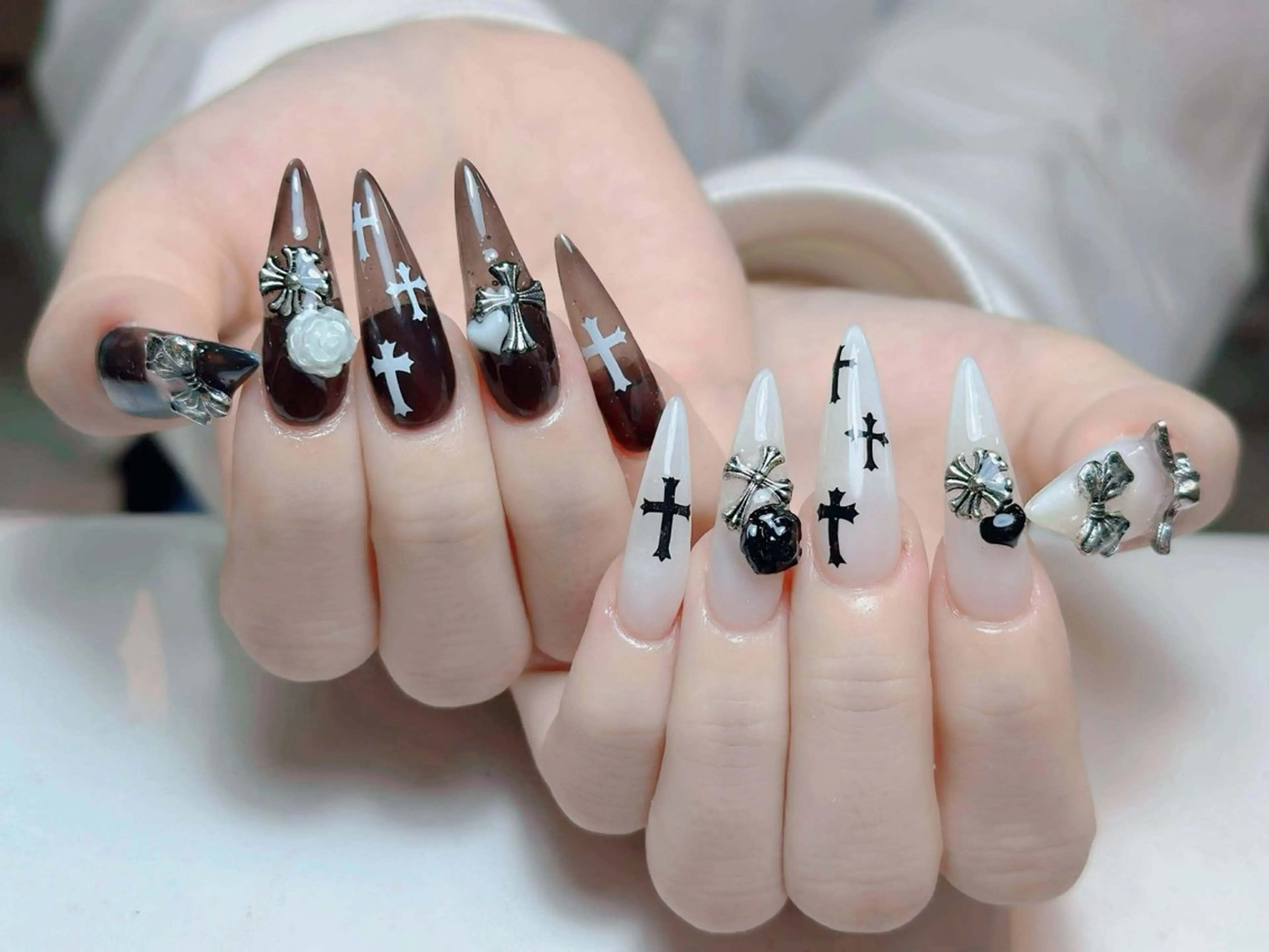 ネイル アートネイル 成人式 ジェルネイル ニュアンスネイル 夏ネイル ハンドネイル Jenn Nail Salonのネイルデザイン