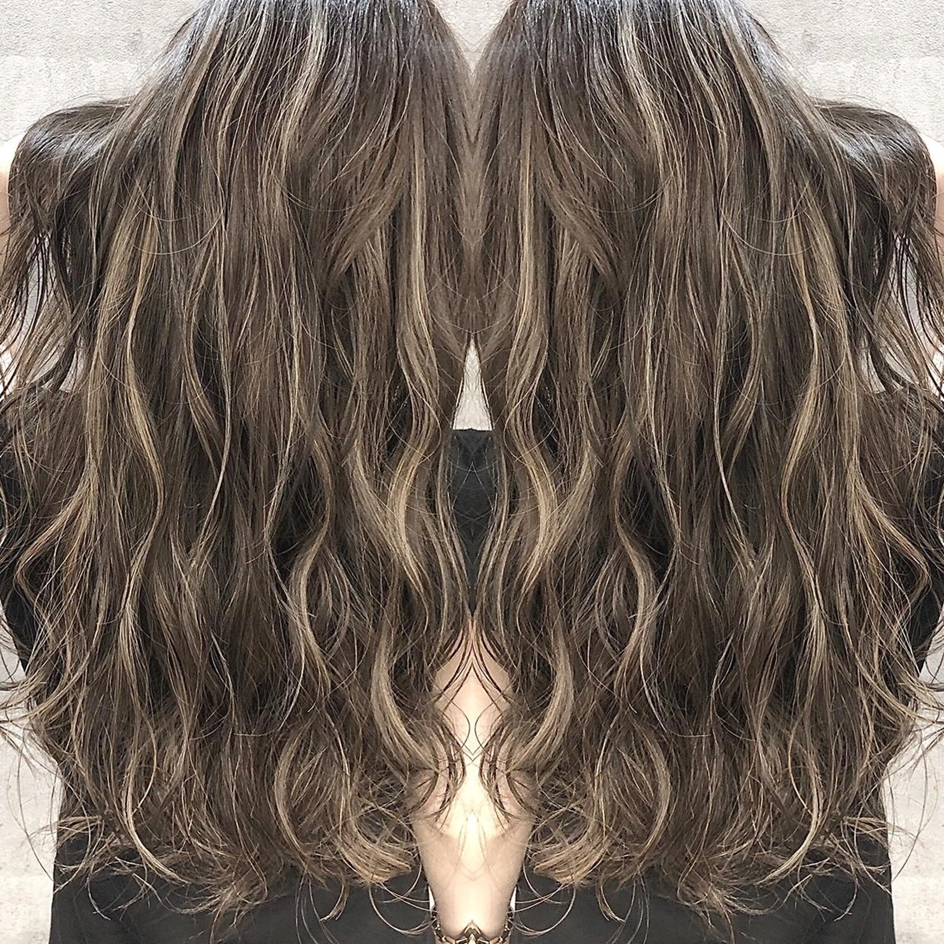 ロング カラー ハイライトカラー ハイライト ✨ハイトーン✨ 濱田知孝のヘアスタイル