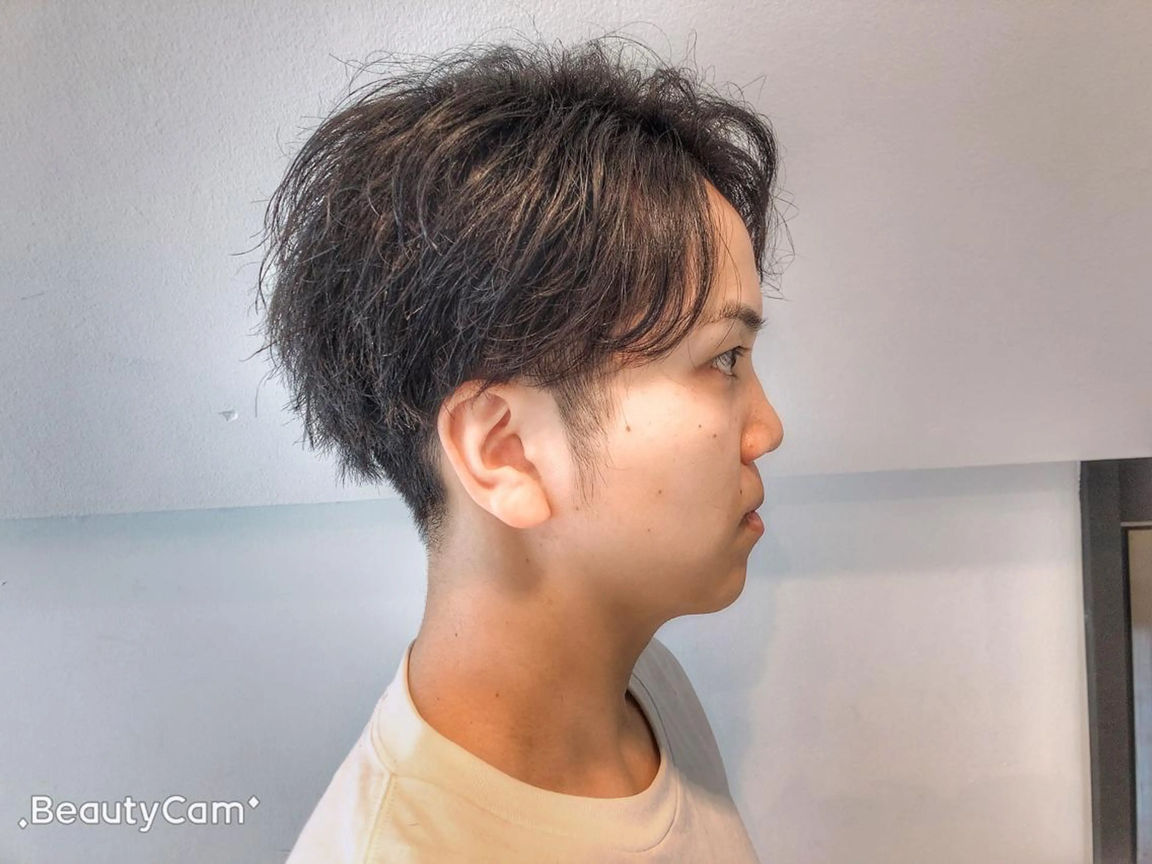 ショート メンズ 美髪矯正 Rioのヘアスタイル