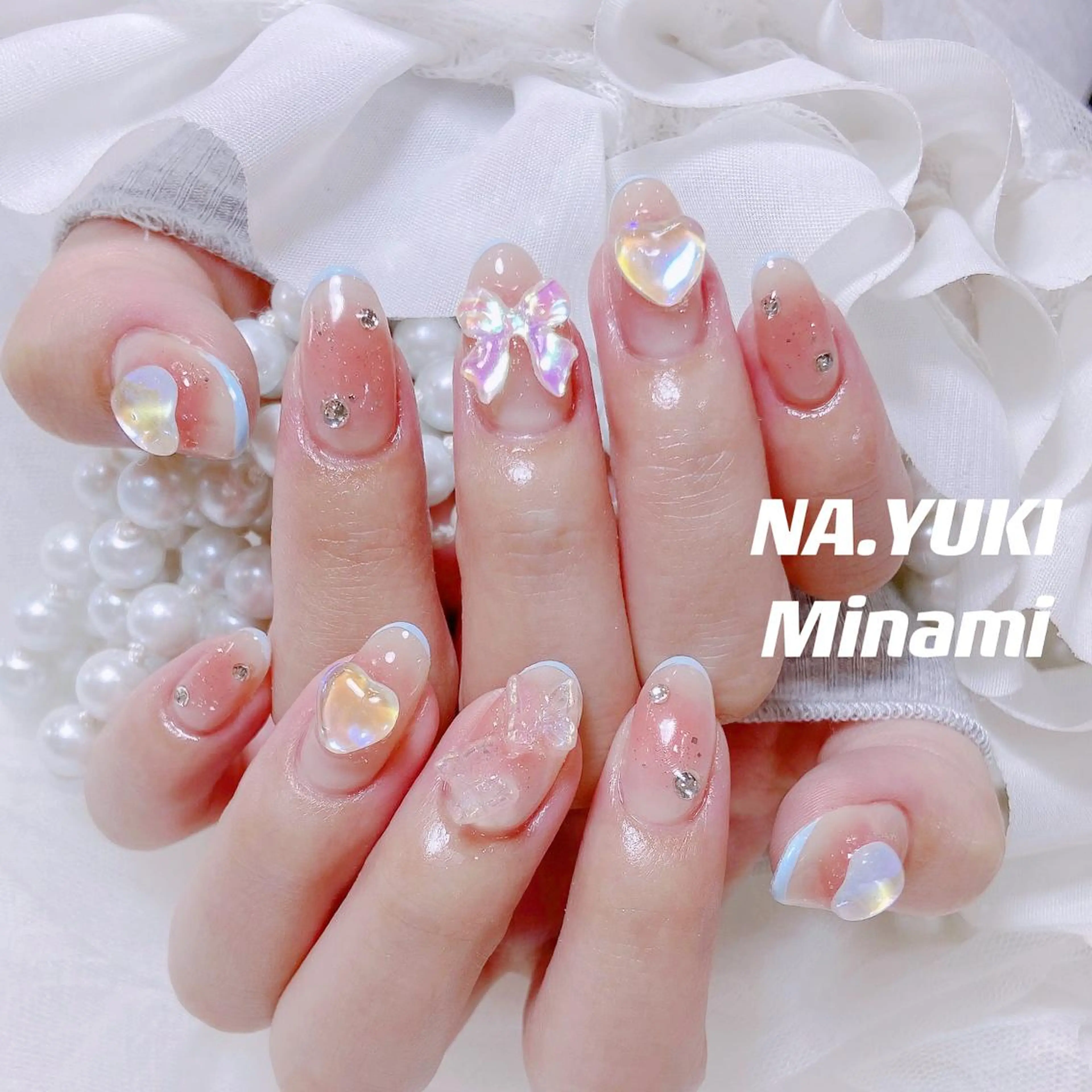 ネイル ハンドネイル 🎀 moo～ 🎀のネイルデザイン
