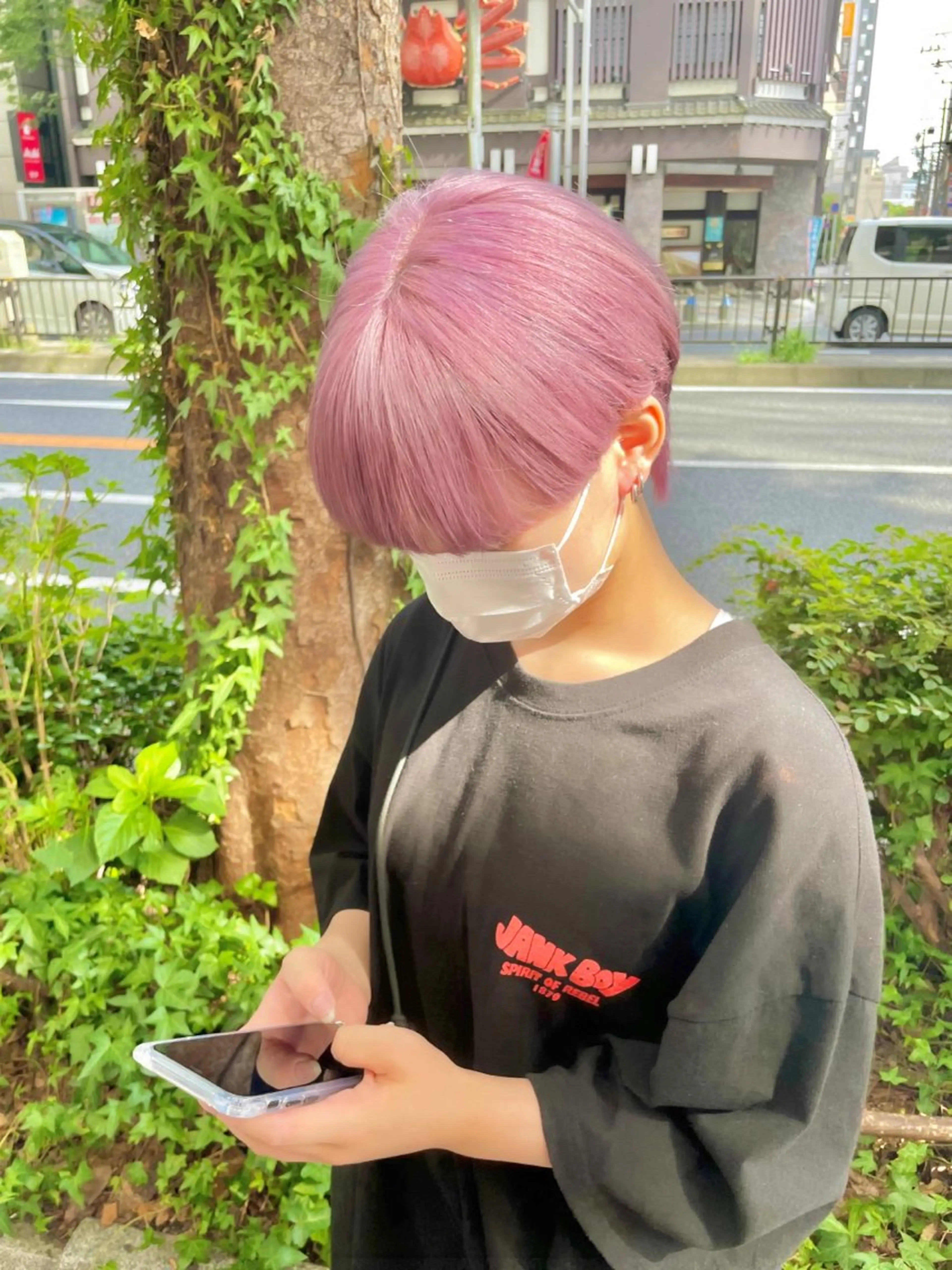 ショート カラー ミユル/ 盛れるエクステ🎀✨のヘアスタイル