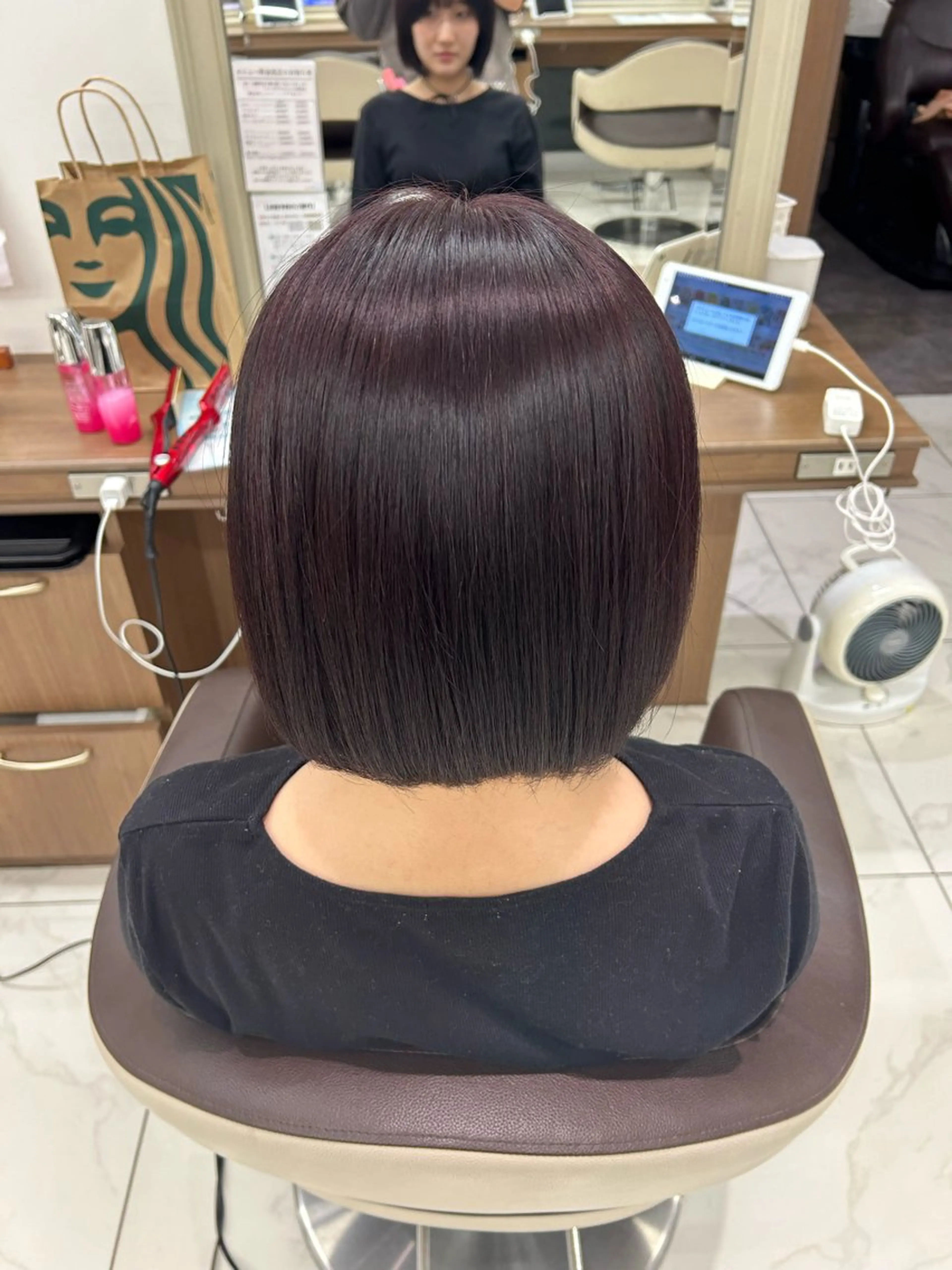 ショート カラー カラーモデル🎀 アイラッシュ/YUIのマツエク・マツパデザイン