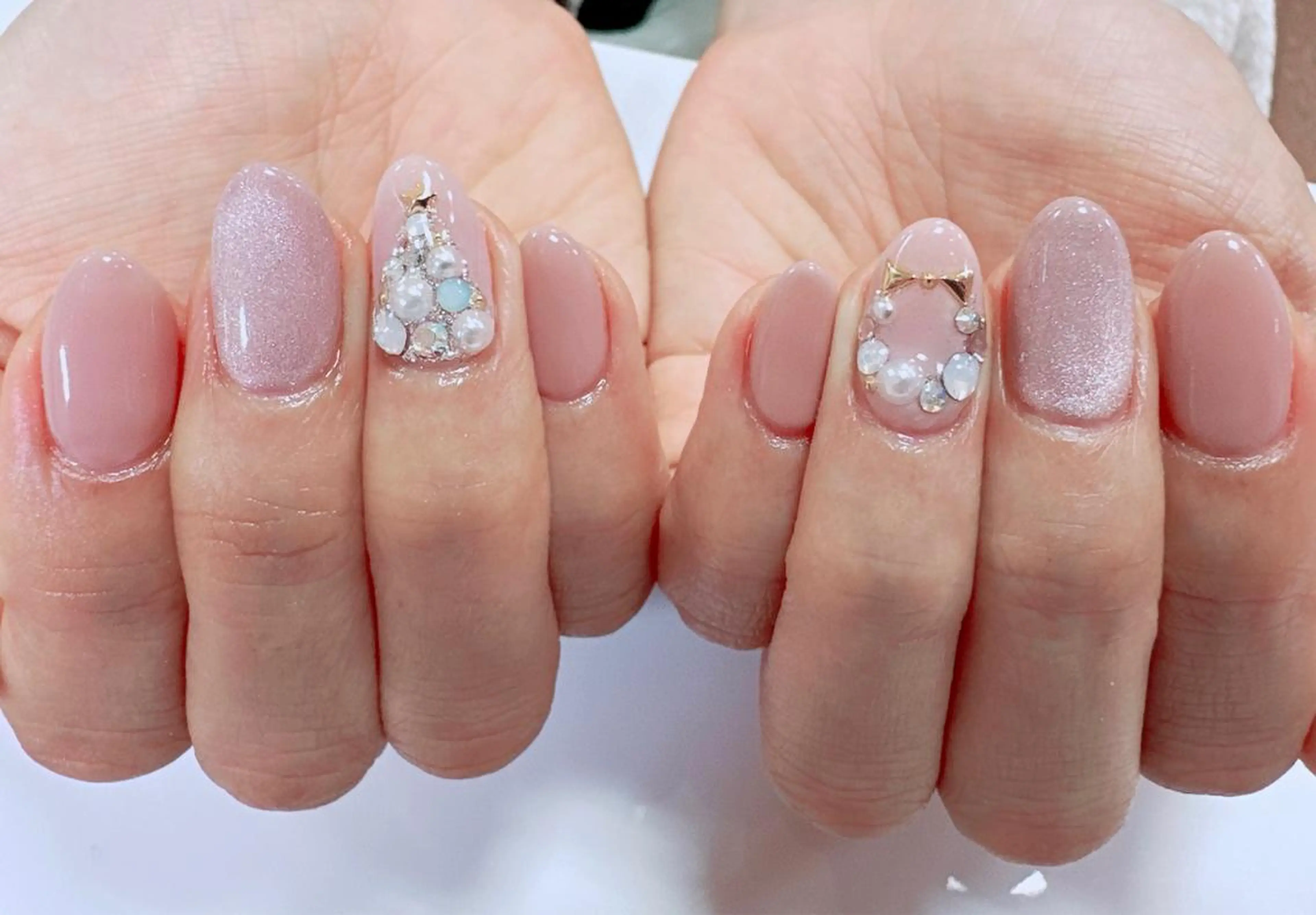 ネイル 冬ネイル クリスマス ハンドネイル nailist SATO【銀座】のネイルデザイン