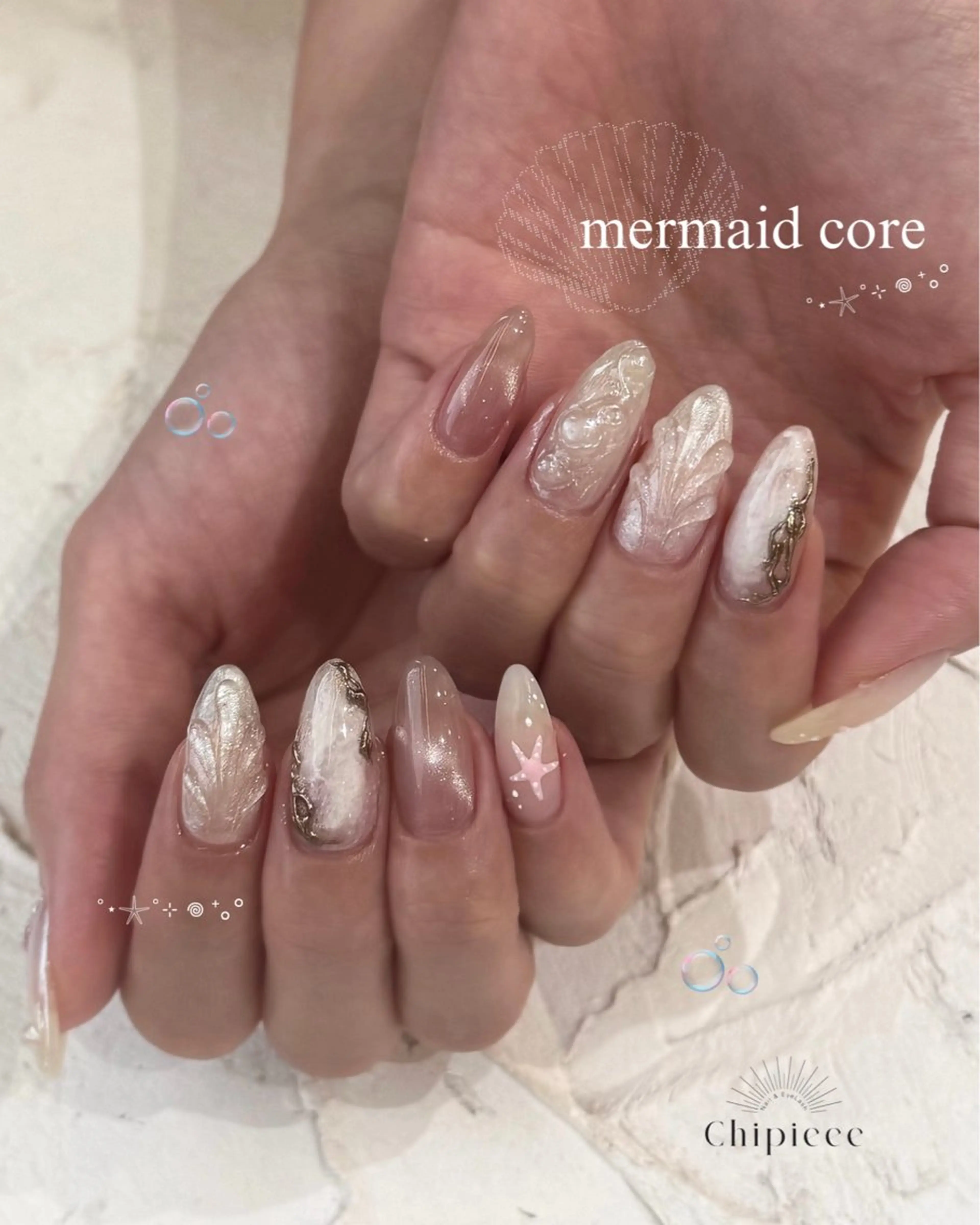 ネイル ハンドネイル chipieee kannaのネイルデザイン