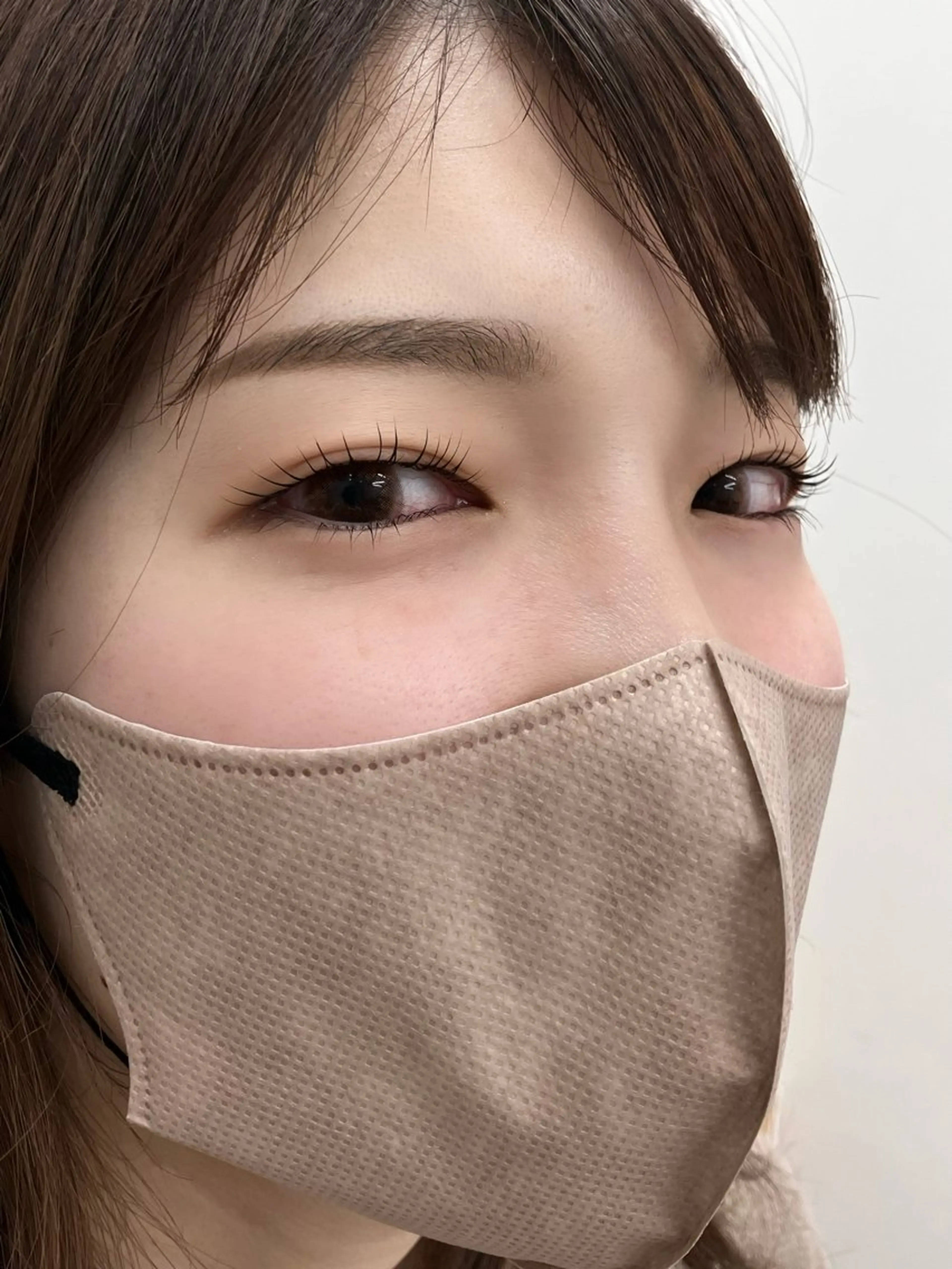 下まつげパーマの写真