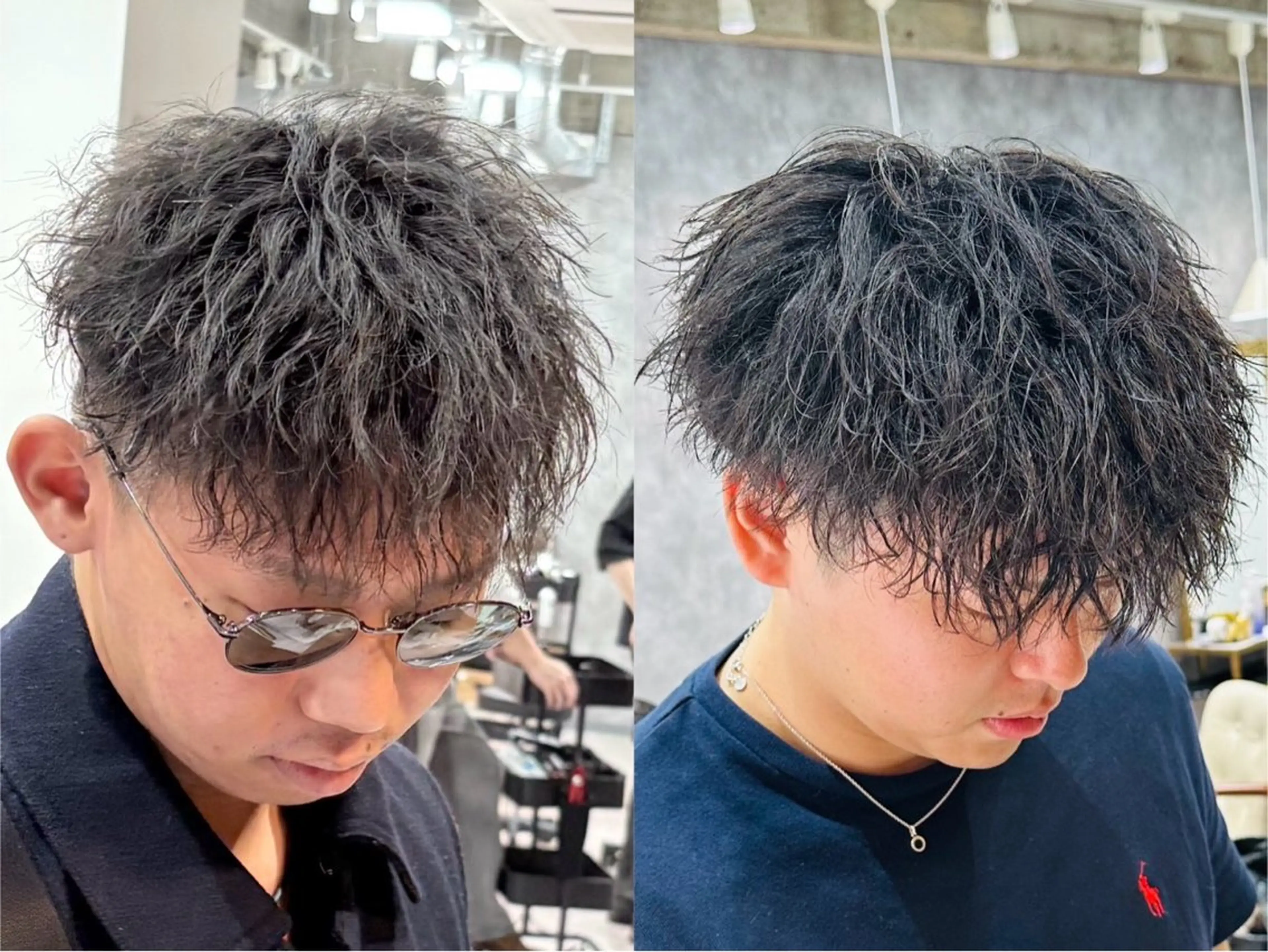 メンズ5名限定✨カット＋ツイストスパイラルパーマの写真