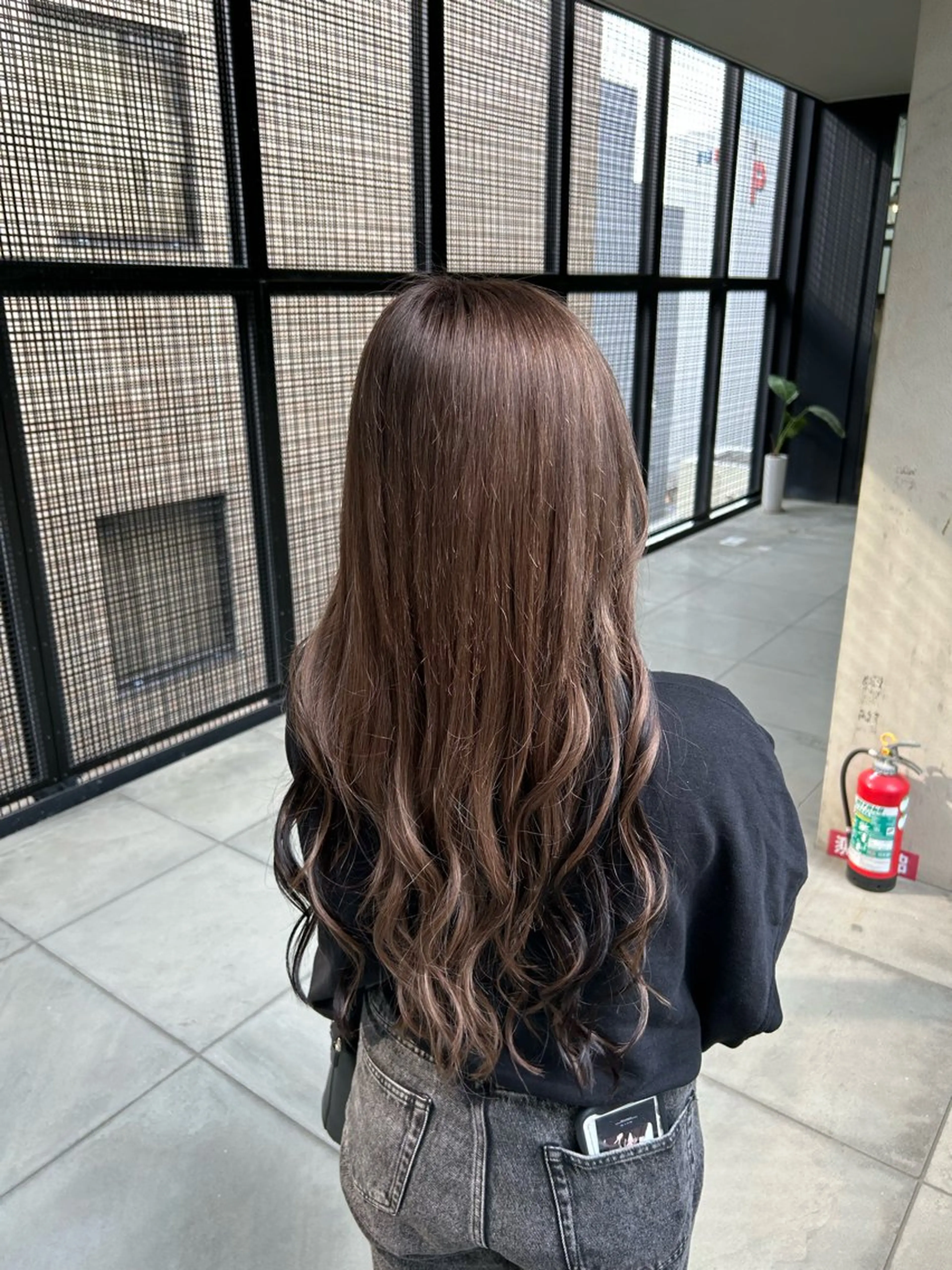 ロング カラー ブリーチ 透明感カラー エクステ SITY. 🦋mamiya🦋のヘアスタイル