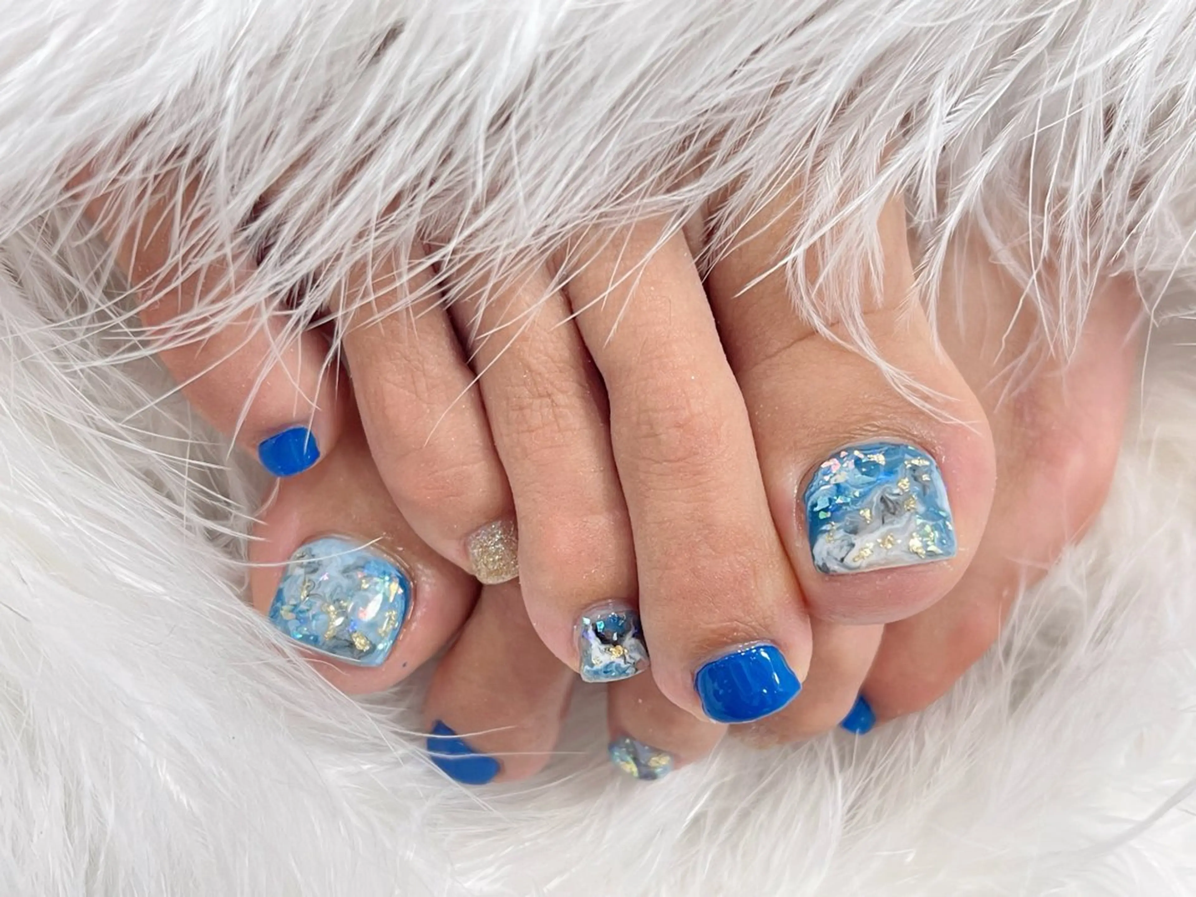 ネイル フットネイル JOJO ネイルのネイルデザイン