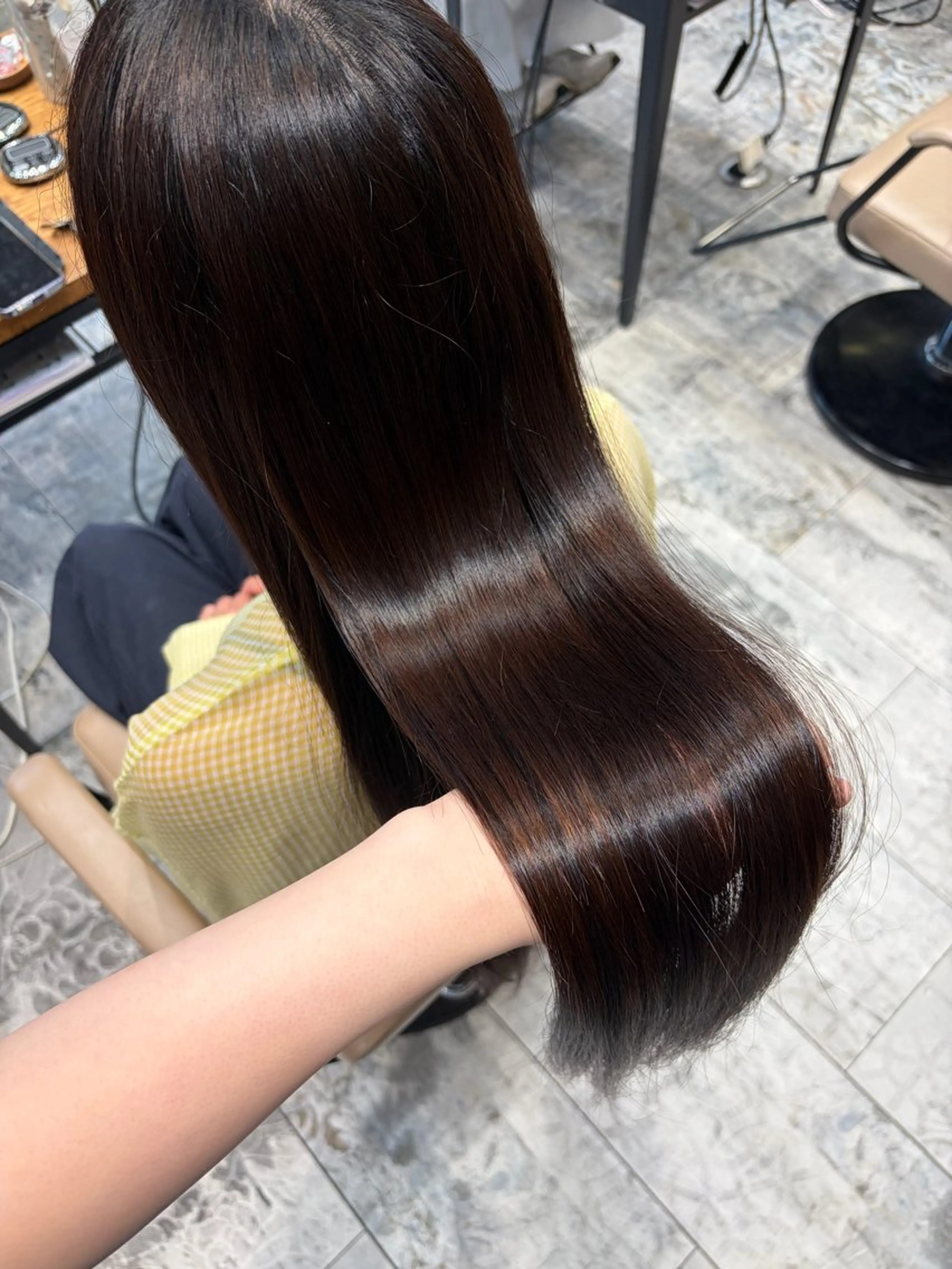 ロング 星 はる菜のヘアスタイル
