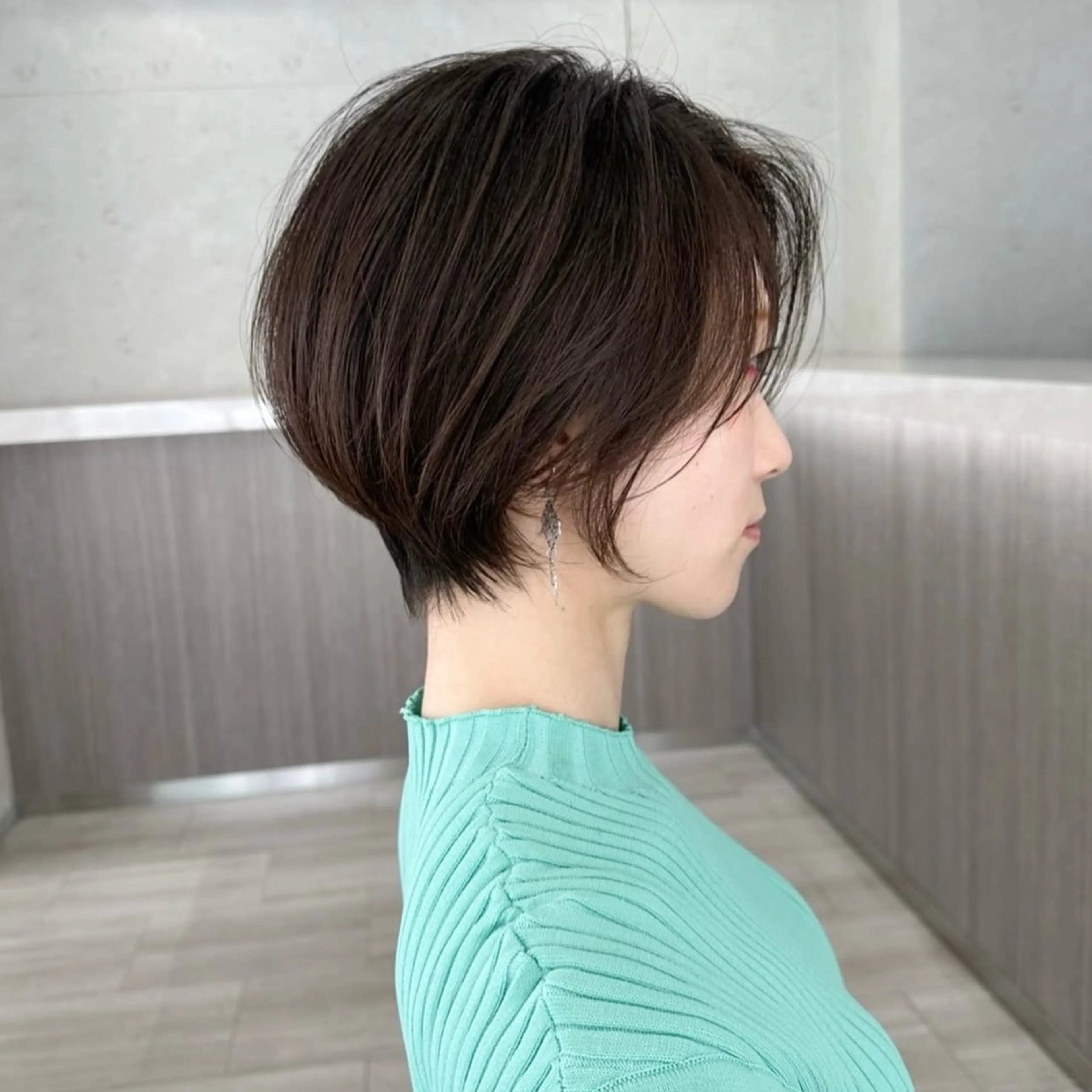 ショート 艶カラー/ヘアセット 着付け　ふうか　渋谷のヘアスタイル