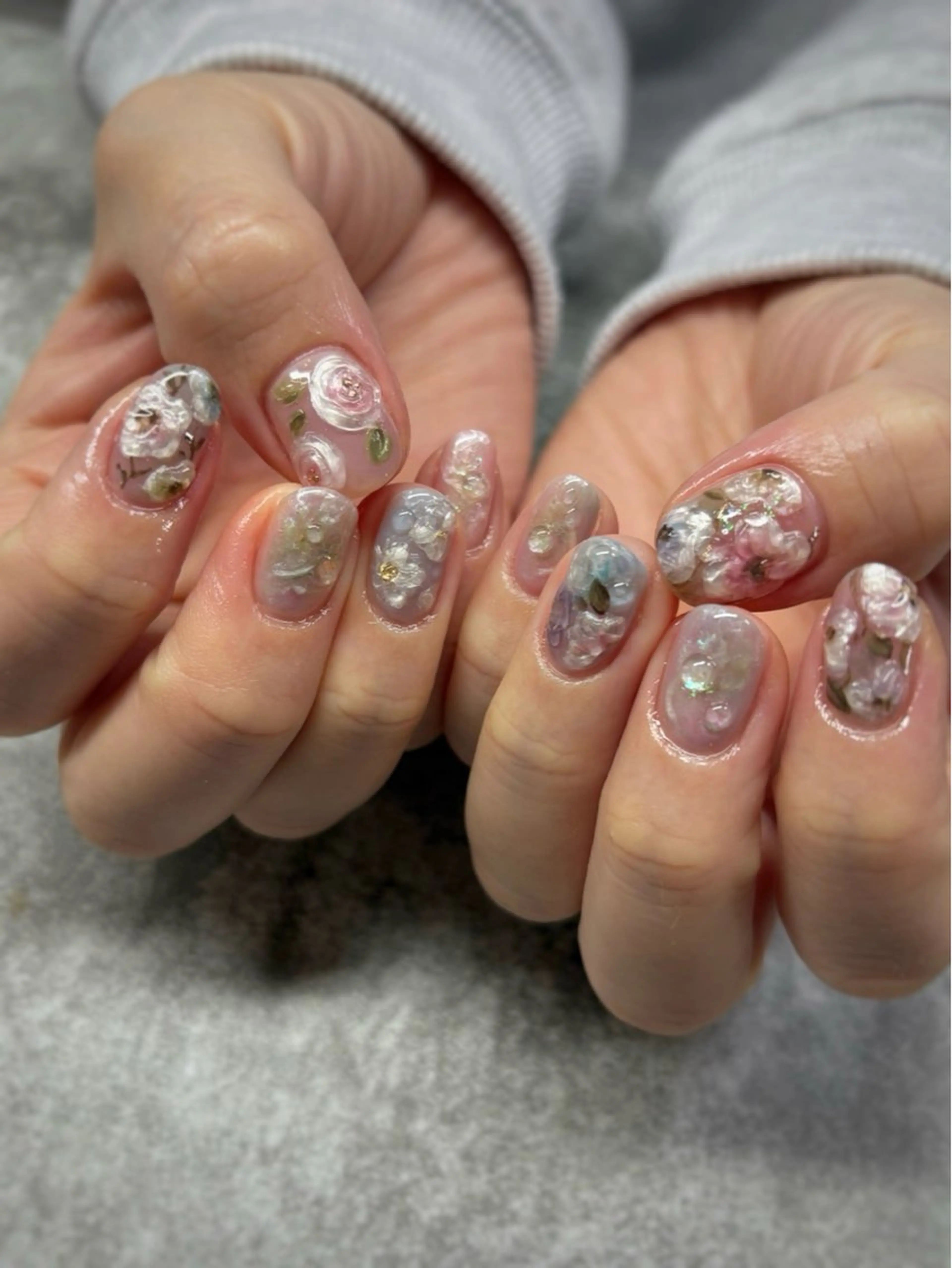 ネイル ハンドネイル FIORITURA Maikoのネイルデザイン