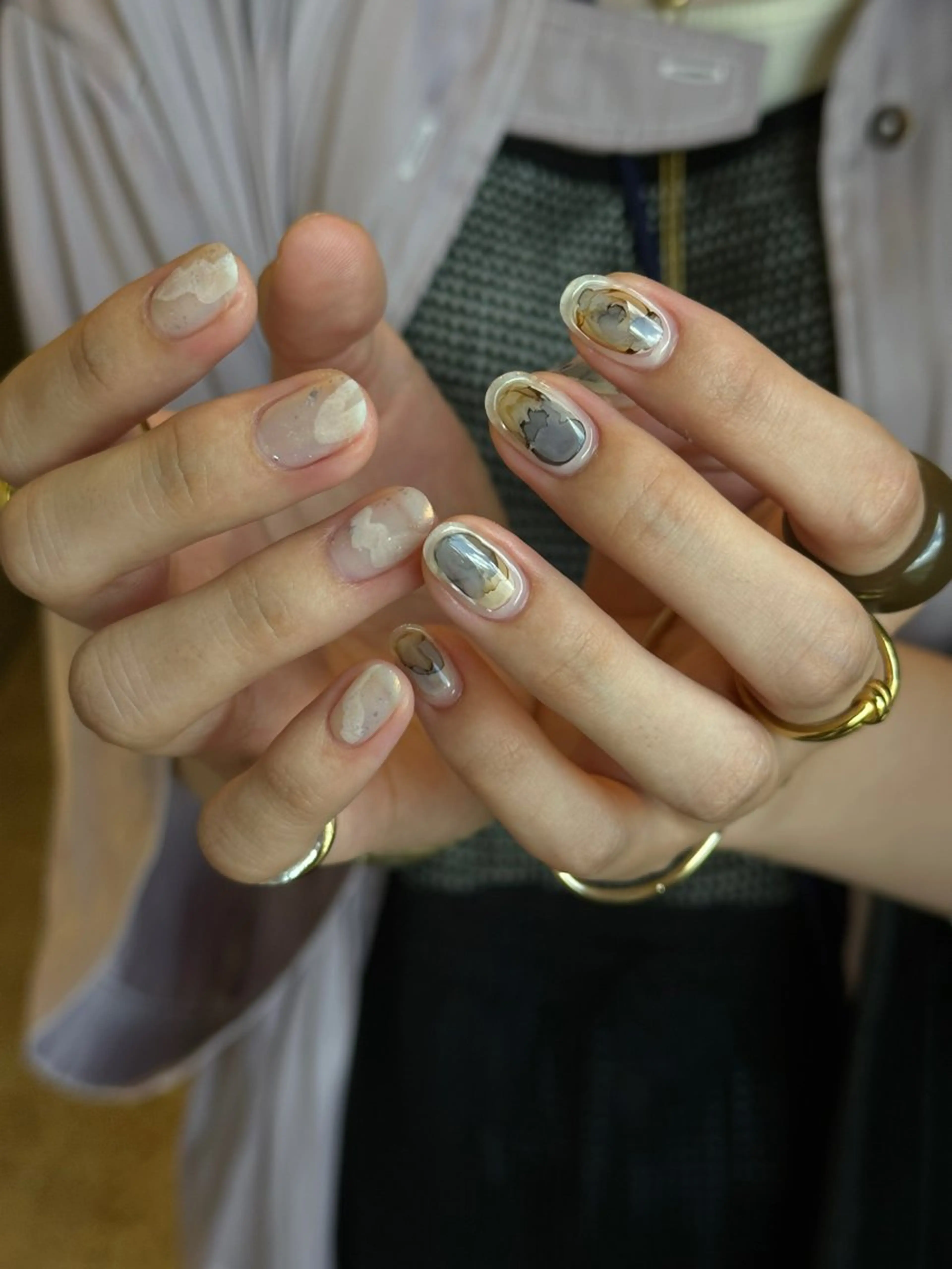 カラー パーマ ヘアアレンジ メンズ キッズ ネイル マツエク・マツパ アイブロウ ハンドネイル ar. harajukuのネイルデザイン