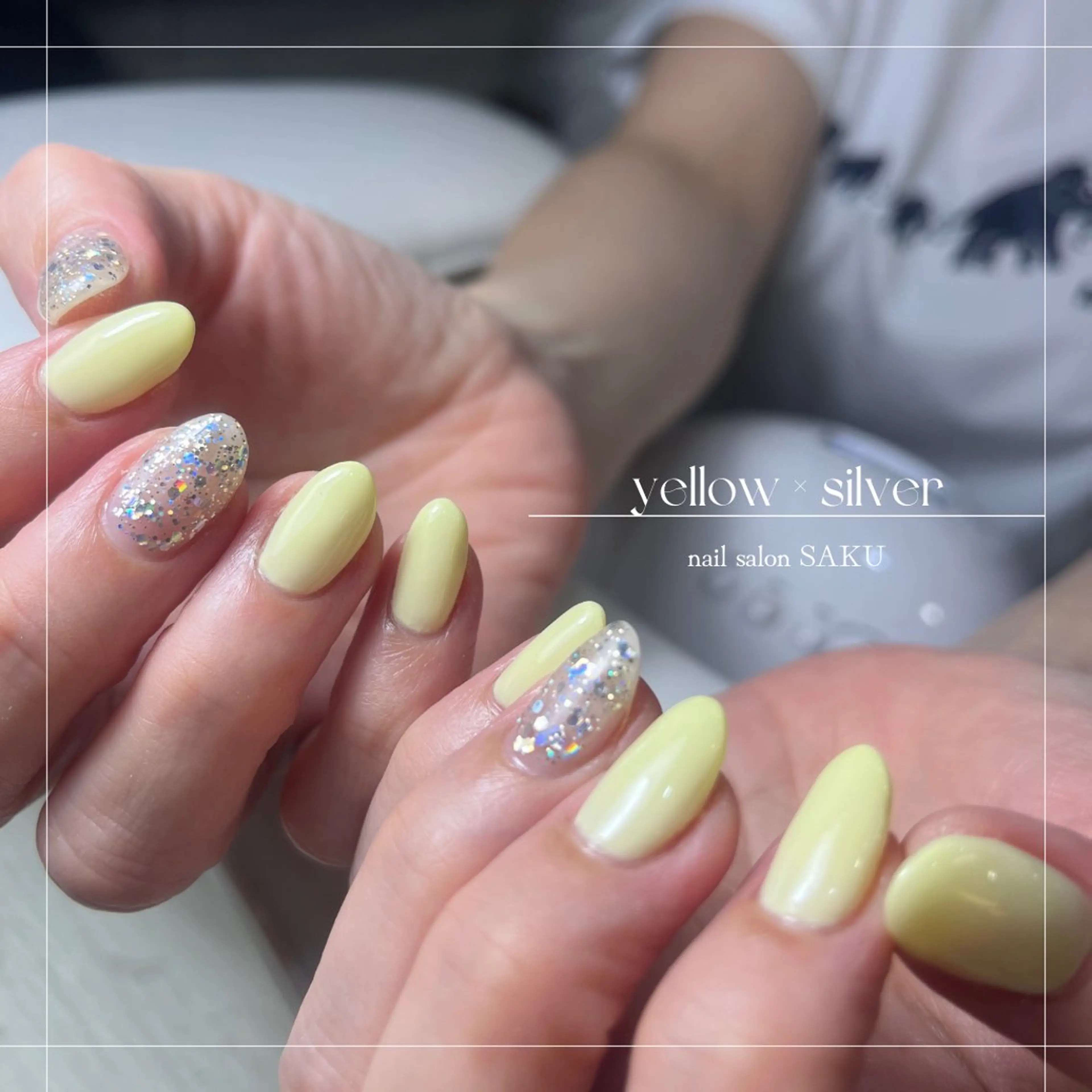 ネイル ニュアンスネイル シンプルネイル ハンドネイル SAKU nail 作島茜のネイルデザイン