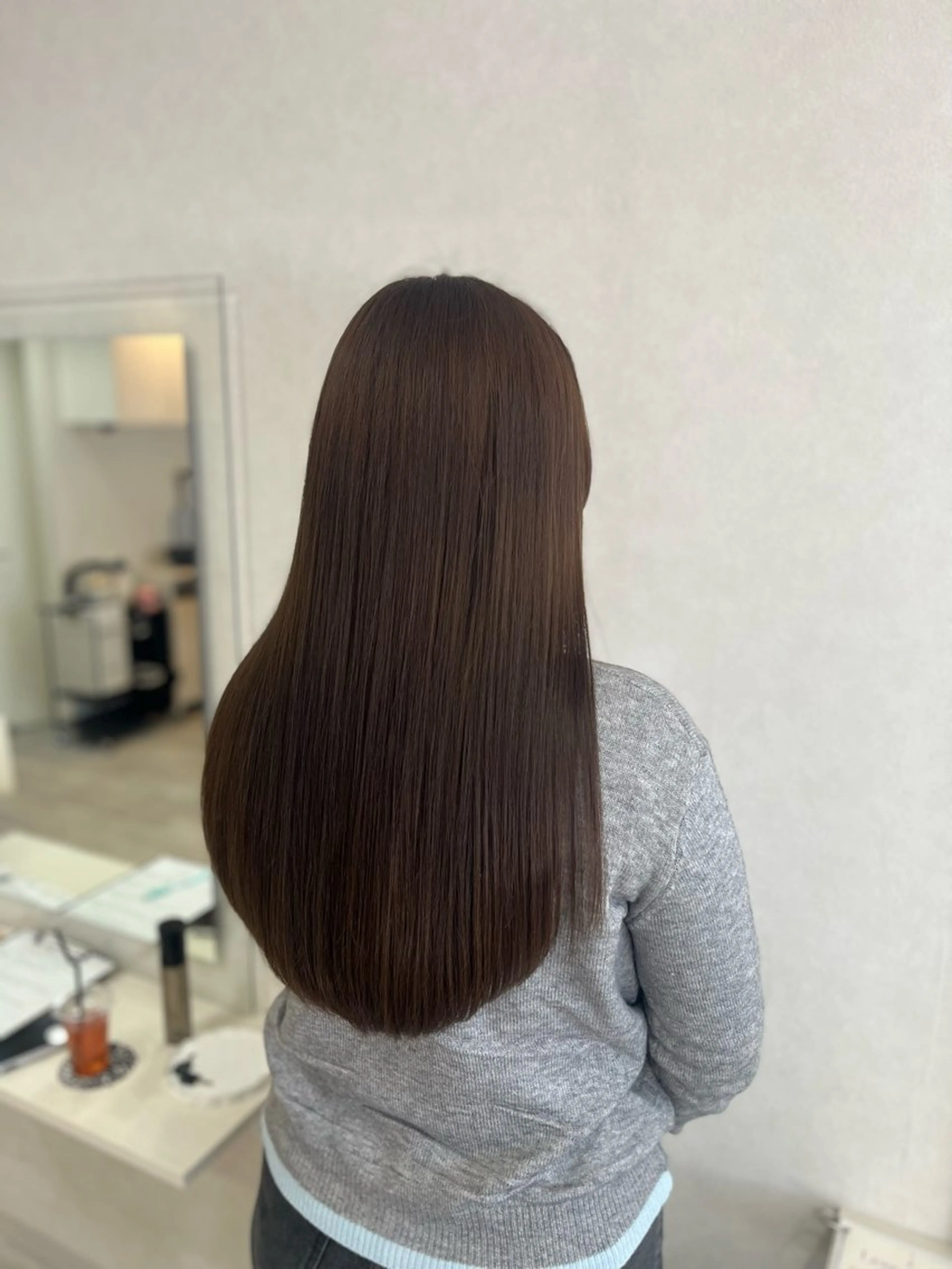 ロング 縮毛矯正 shall所属・🌷Honoka/ 🫧モデル様募集中のヘアスタイル