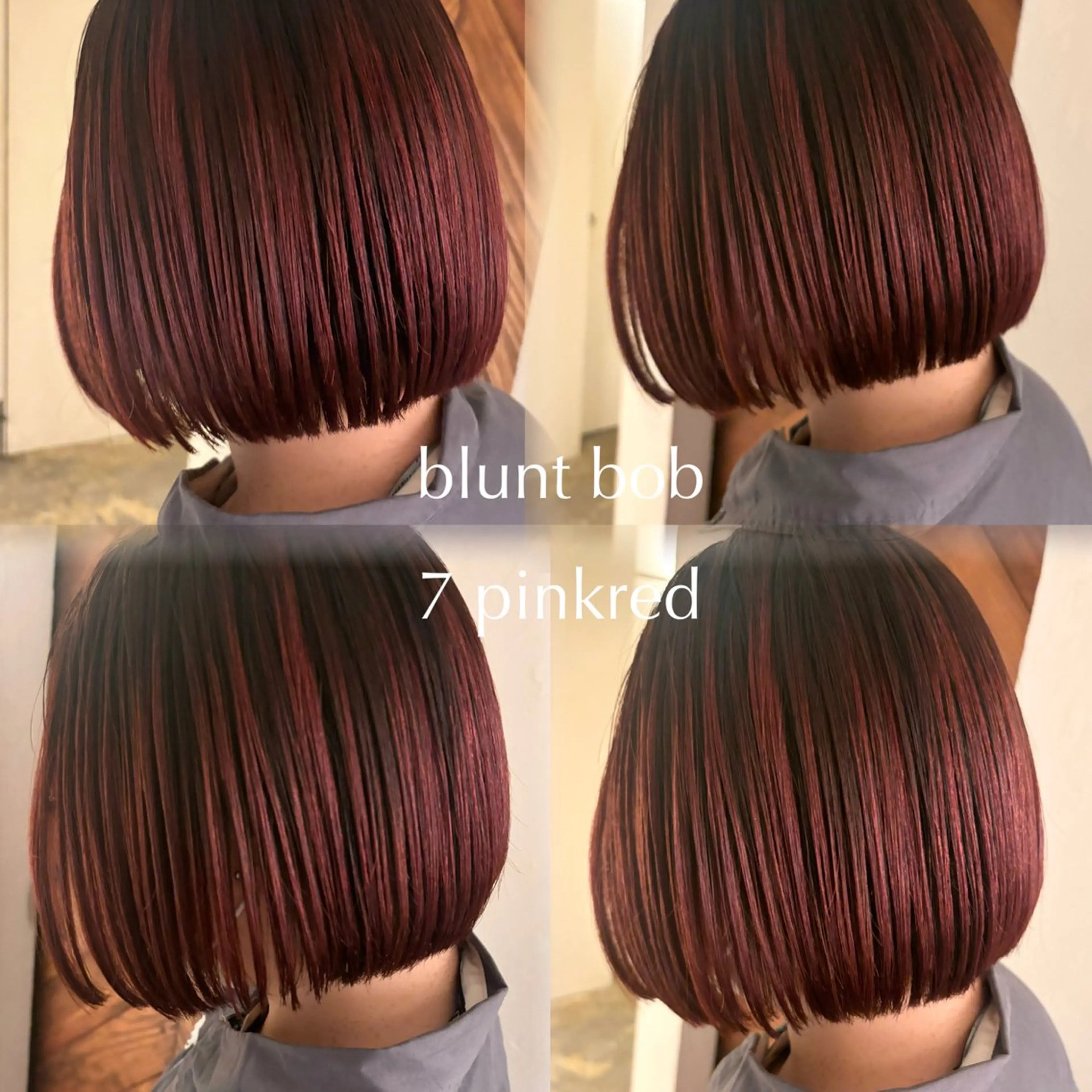 ミディアム カラー カット ヘアカラー ⌇🌹透明感カラー 🌹ᴍᴇɢᴜᴍɪ ⌇のヘアスタイル