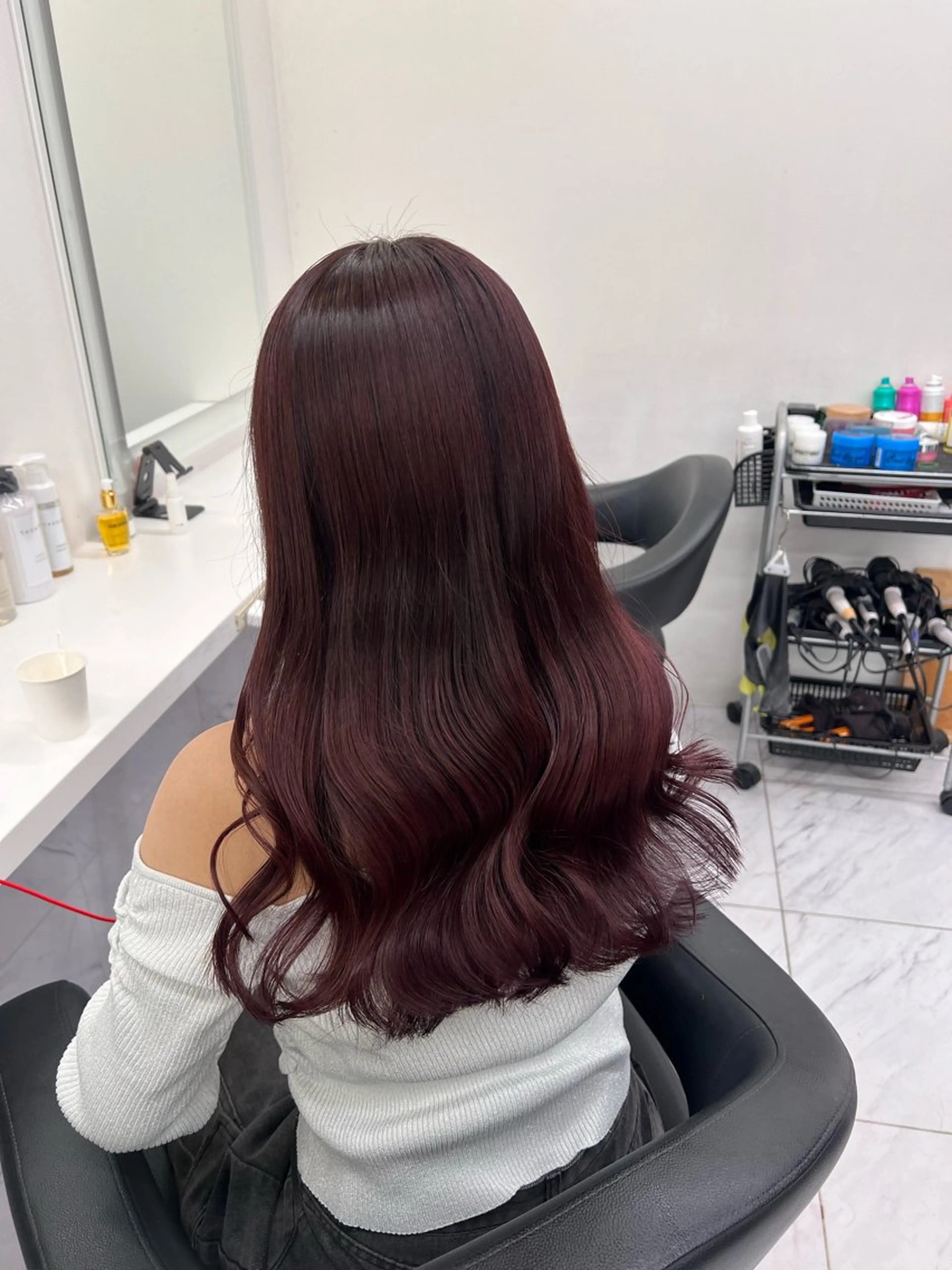 ロング カラー 💖札幌カラー 指名No.1💖玲奈のヘアスタイル