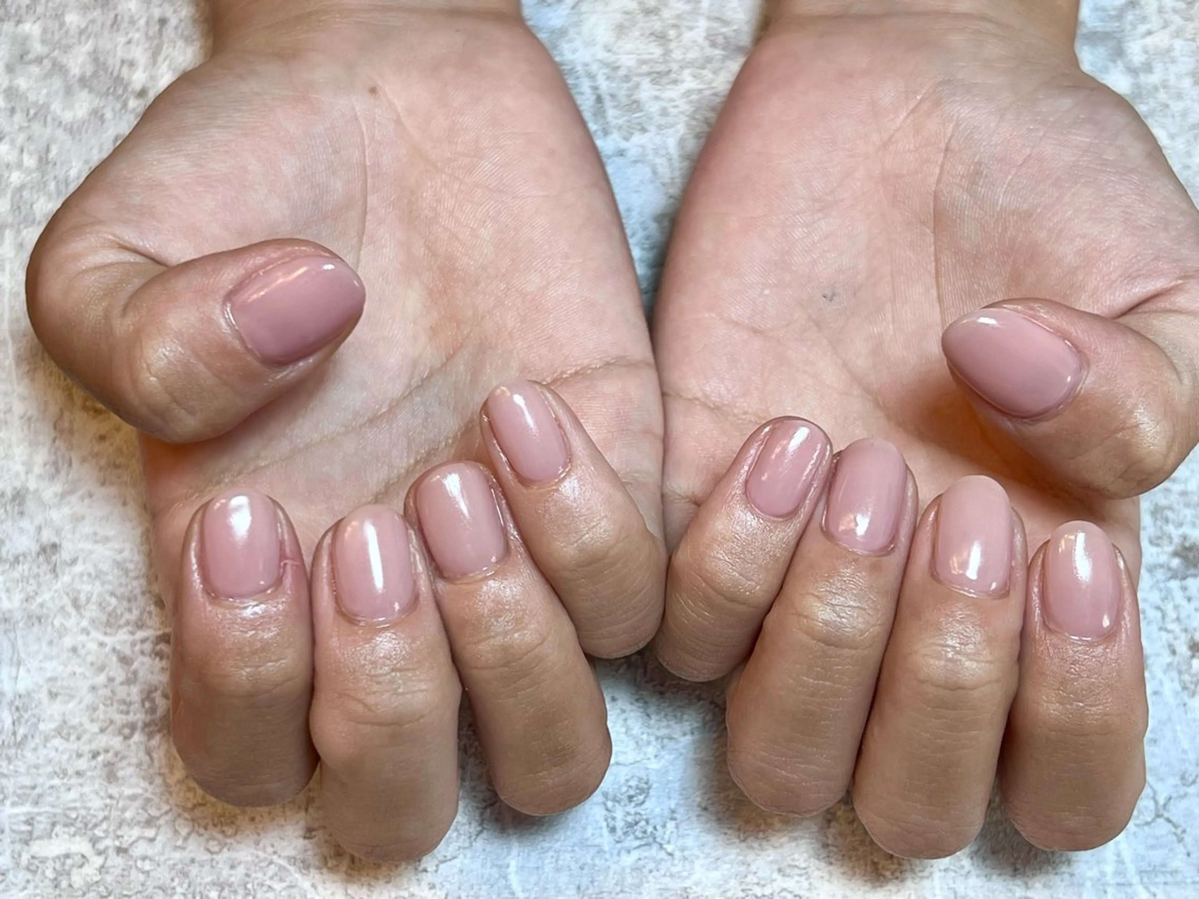 ネイル ワンカラーネイル 自由が丘サロン あやめ💅のネイルデザイン