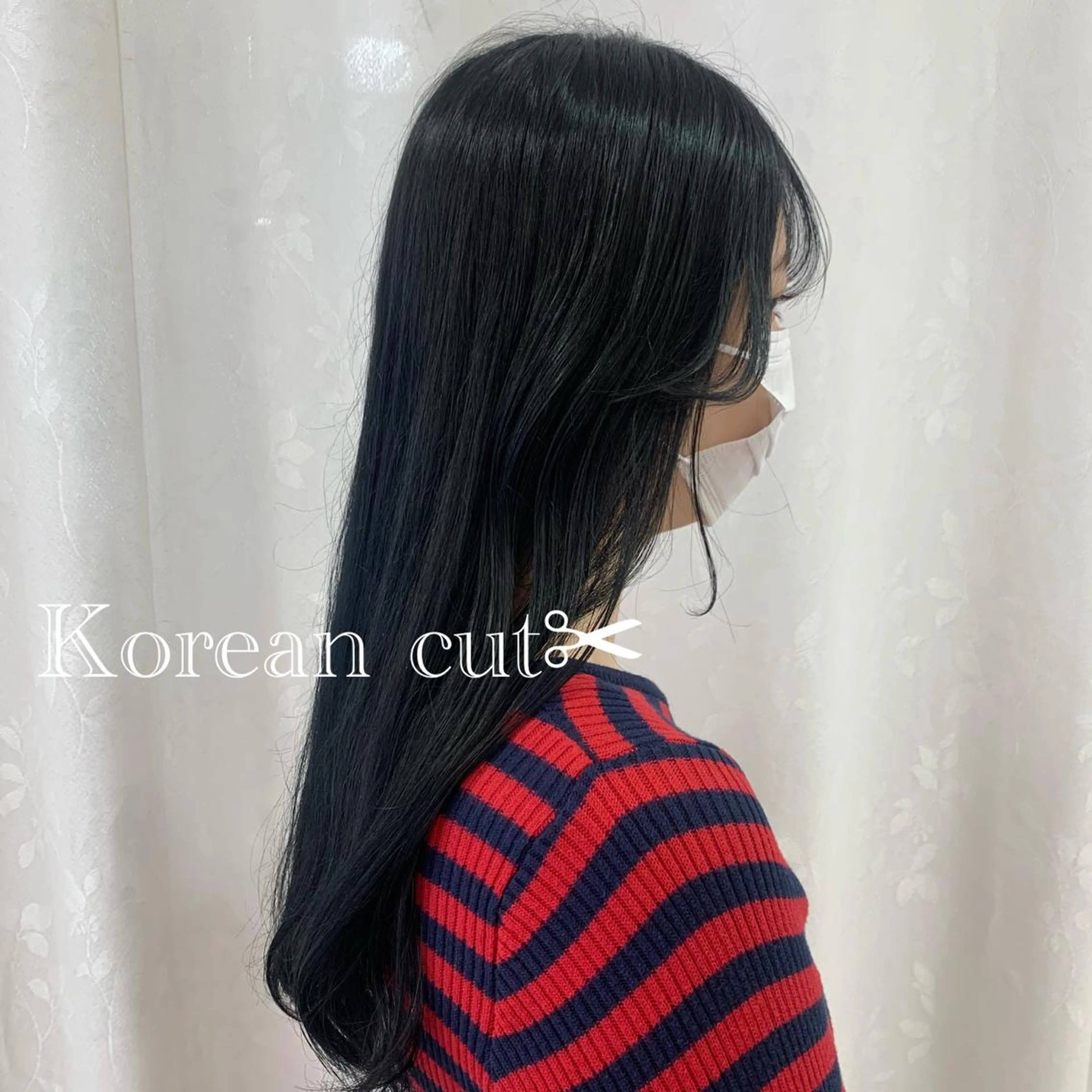 【🎀透明感暗髪カラーや韓国風暗髪🇰🇷】カット+カラー+高保湿ケア!の写真