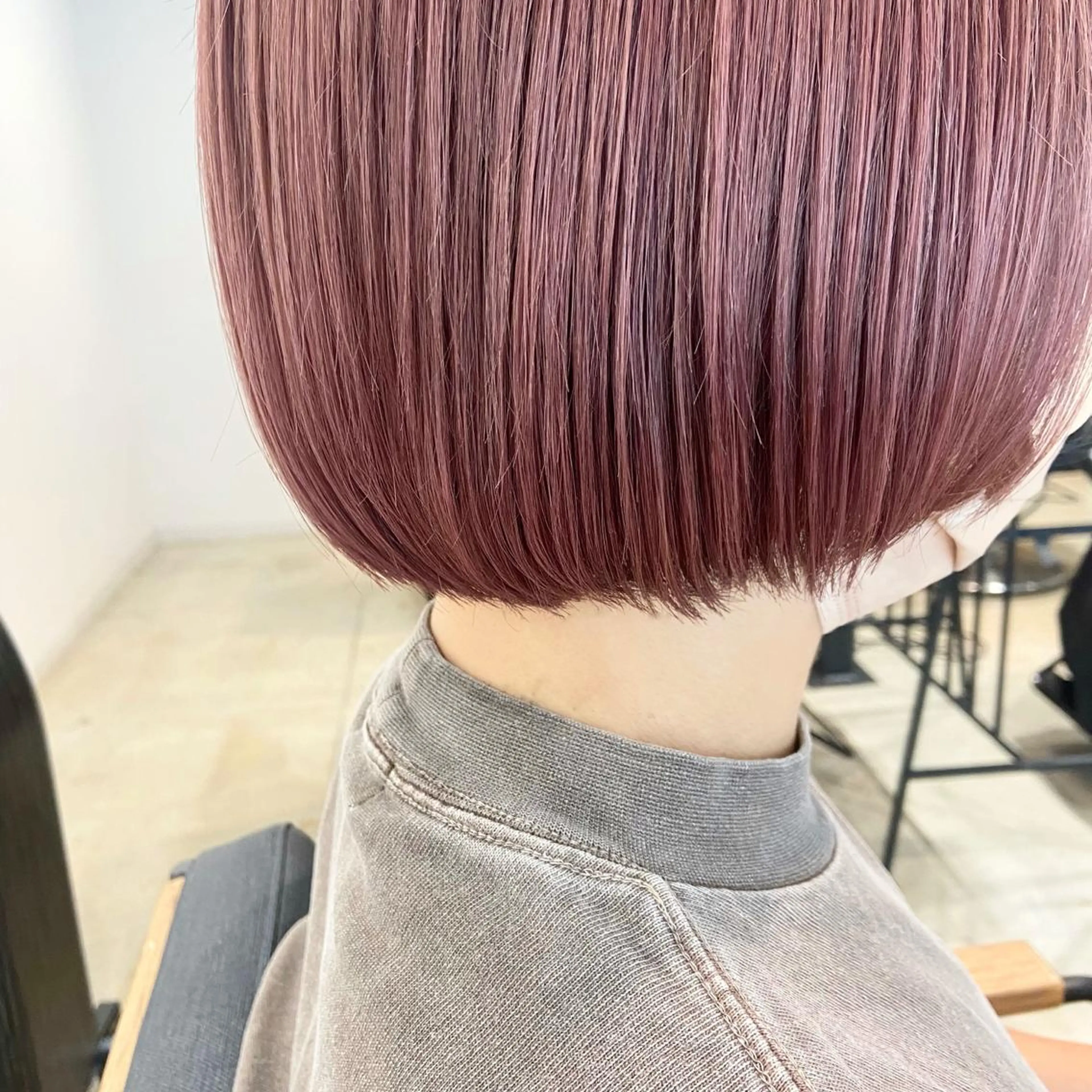 ショート カラー ブリーチ オレンジ 🌷レイヤーカット/ フルキシオリ🌷のヘアスタイル