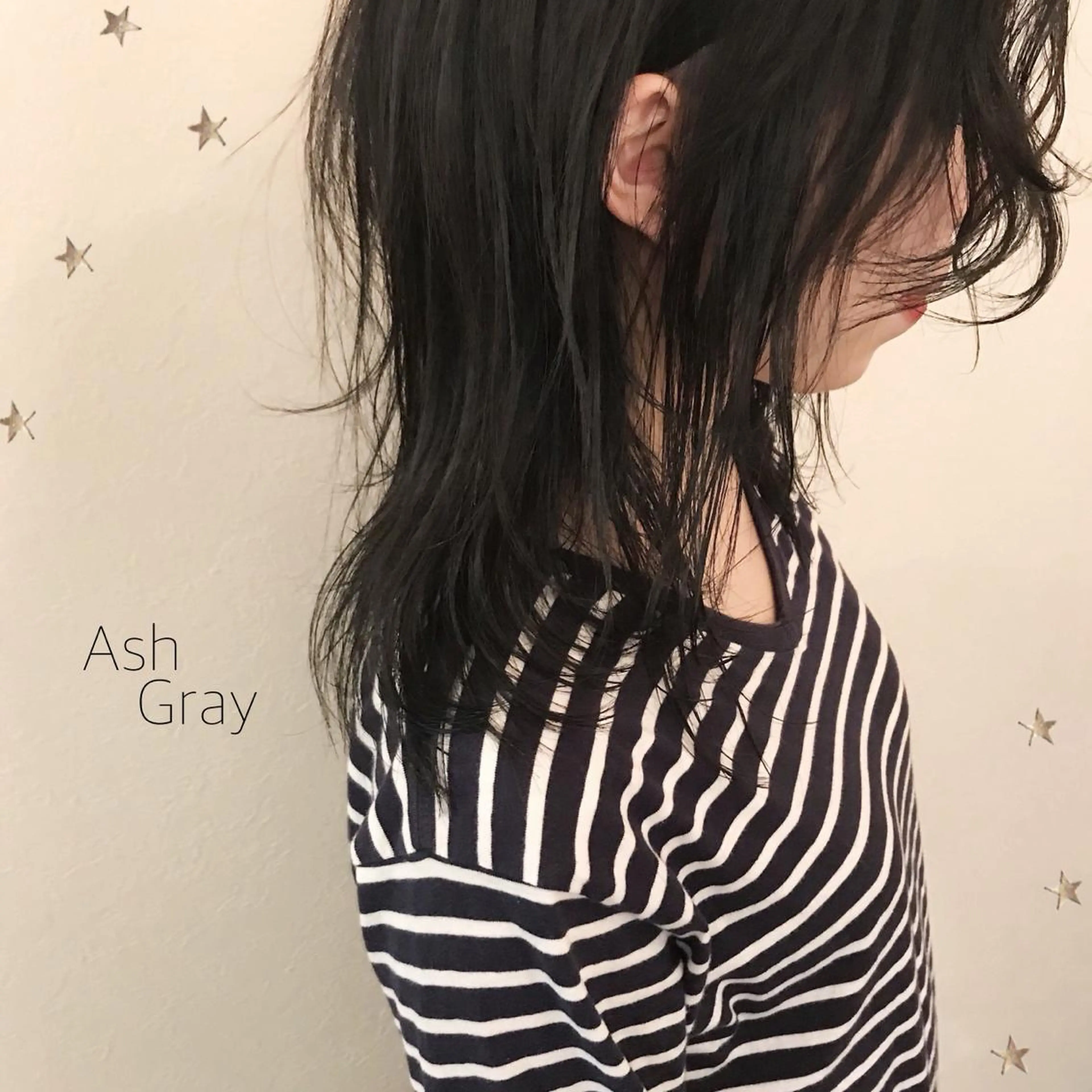 セミロング カラー 市川 千夏のヘアスタイル