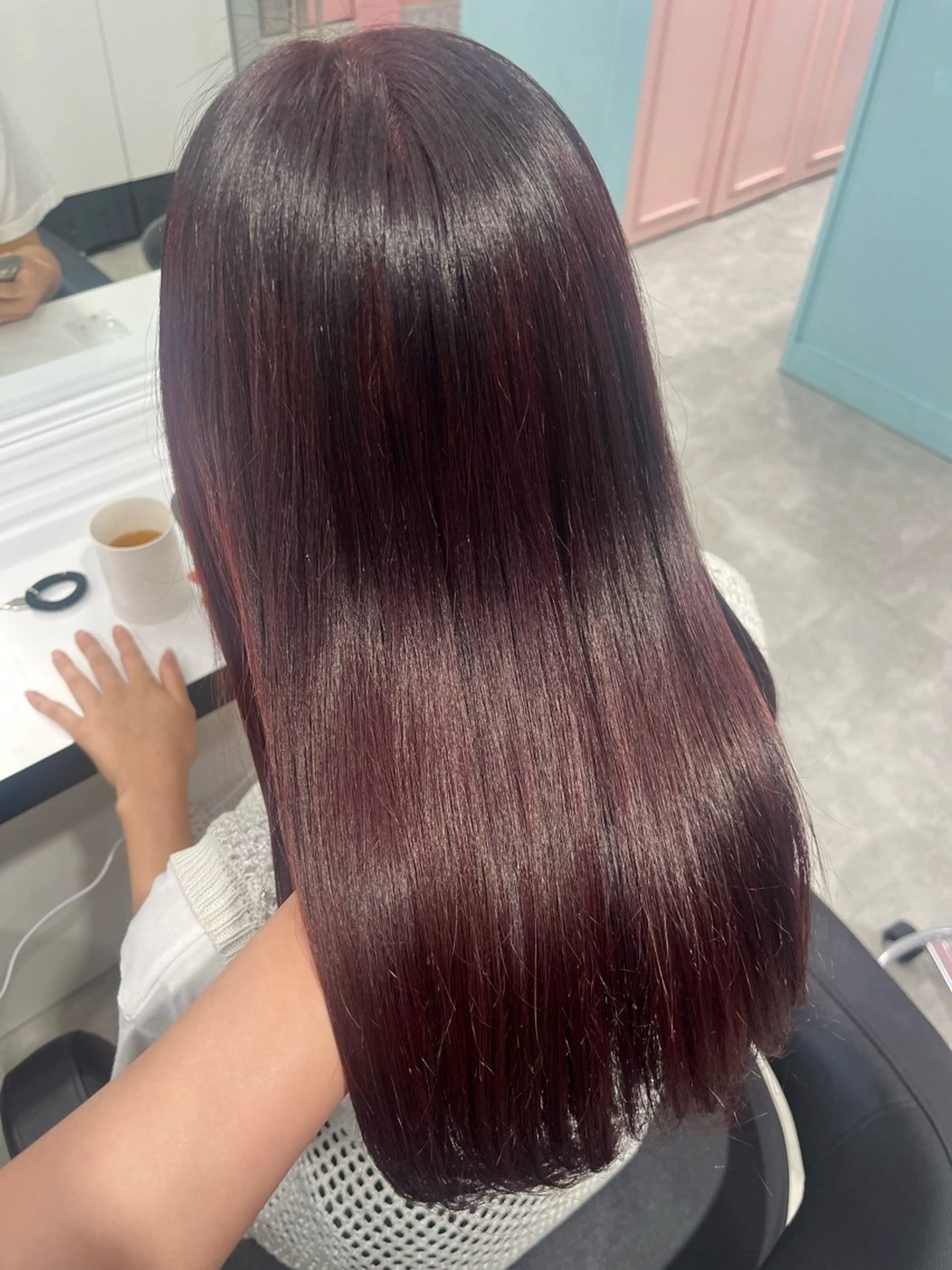 ロング カラー みう/仙台/暖色/ 艶髪/顔周りカット/のヘアスタイル