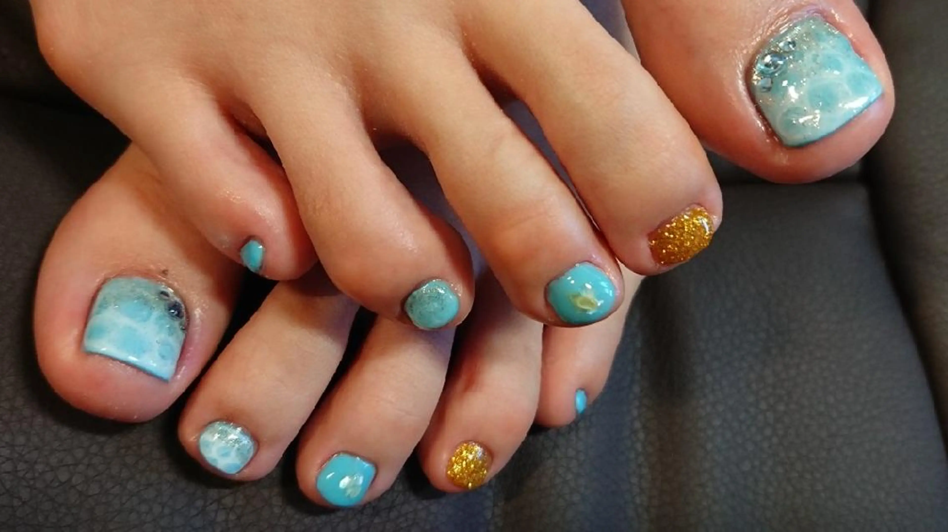 ネイル フットネイル ジェルネイル 持ち込み 平野 亜季のネイルデザイン