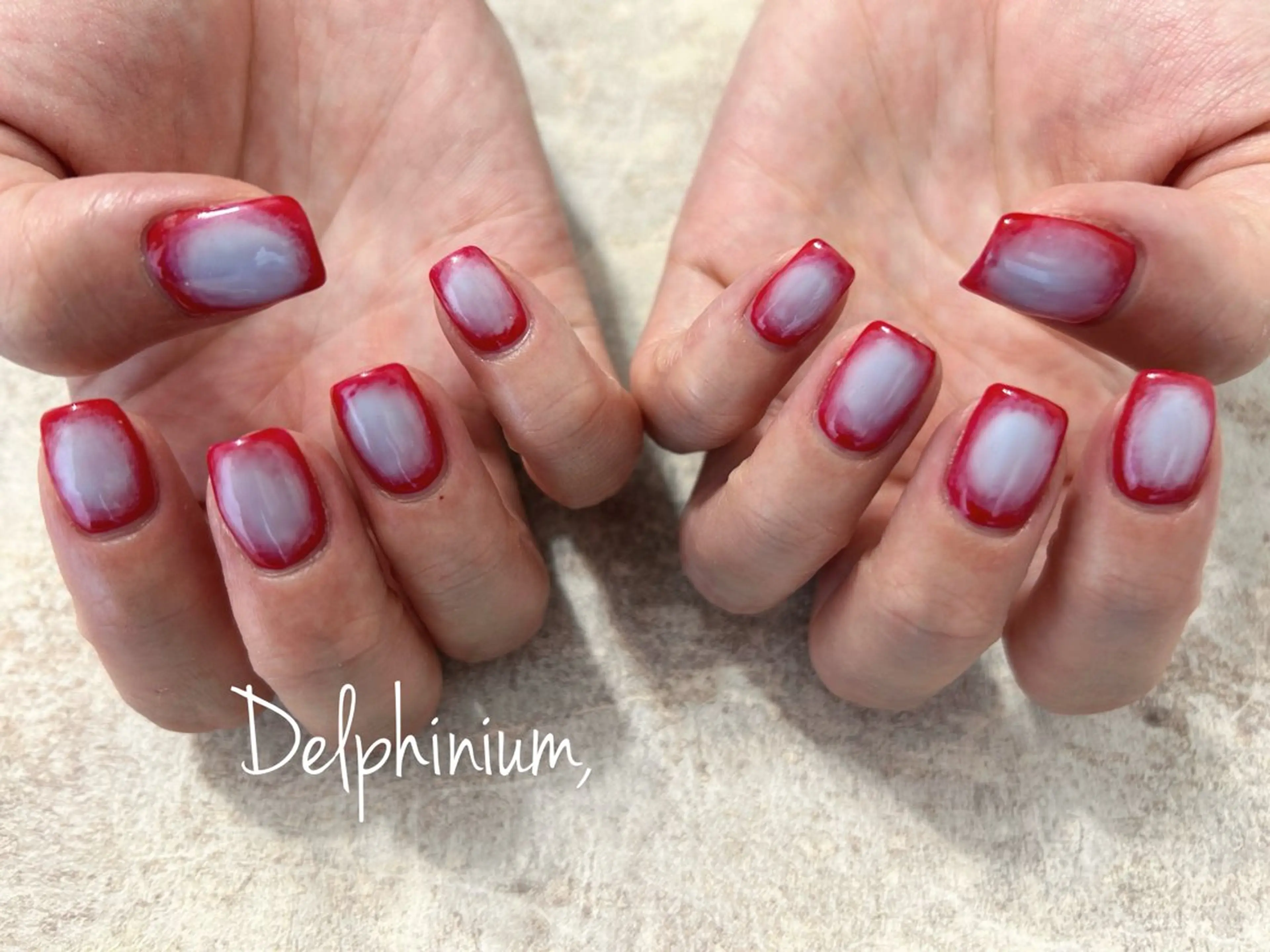 ネイル アートネイル ジェルネイル ミラーネイル 持ち込み ニュアンスネイル ハンドネイル 岡本 友恵のネイルデザイン