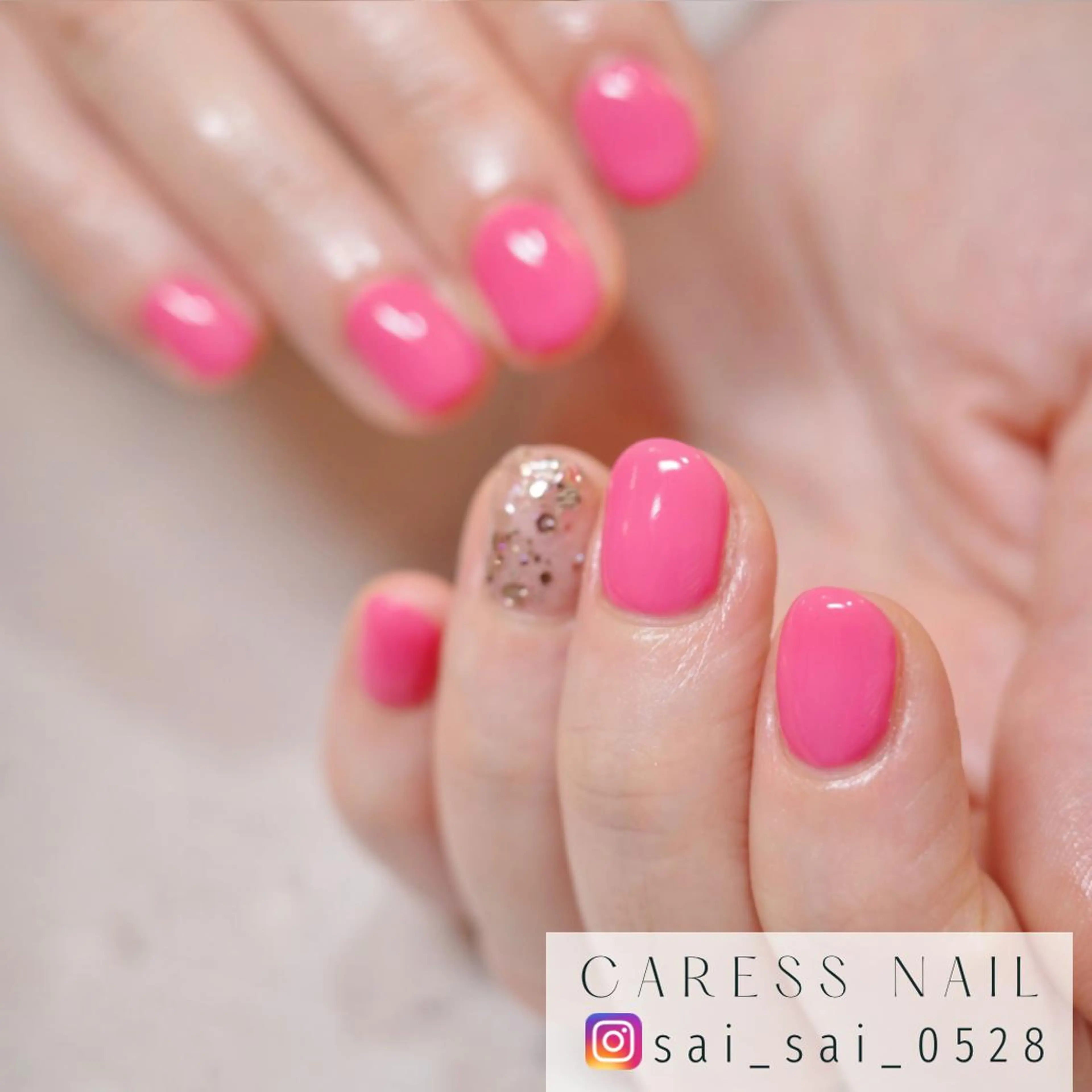 ネイル caress  nail カレスネイル　代々木上原所属・カレスネイル さいのネイルデザイン