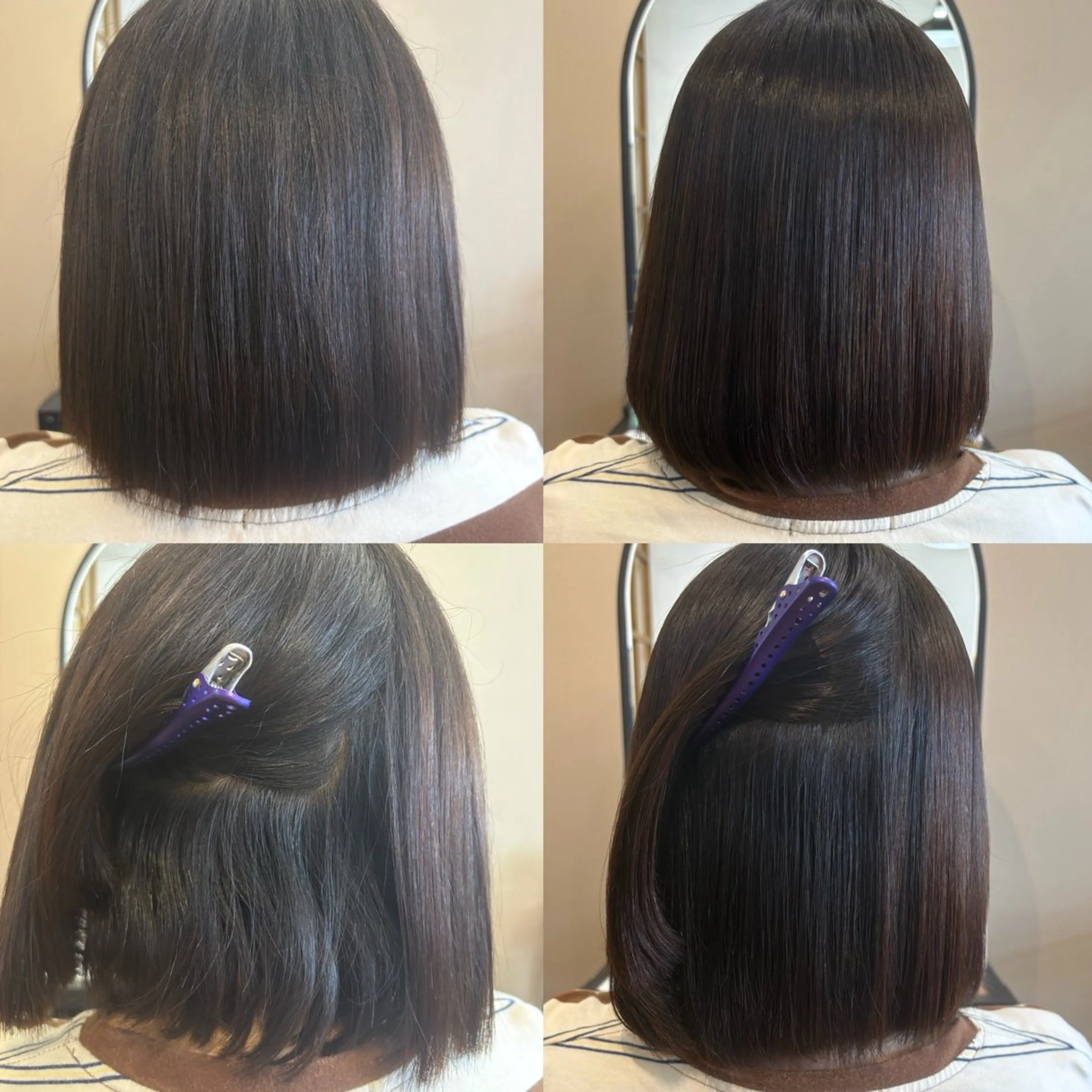 ミディアム 横 田のヘアスタイル