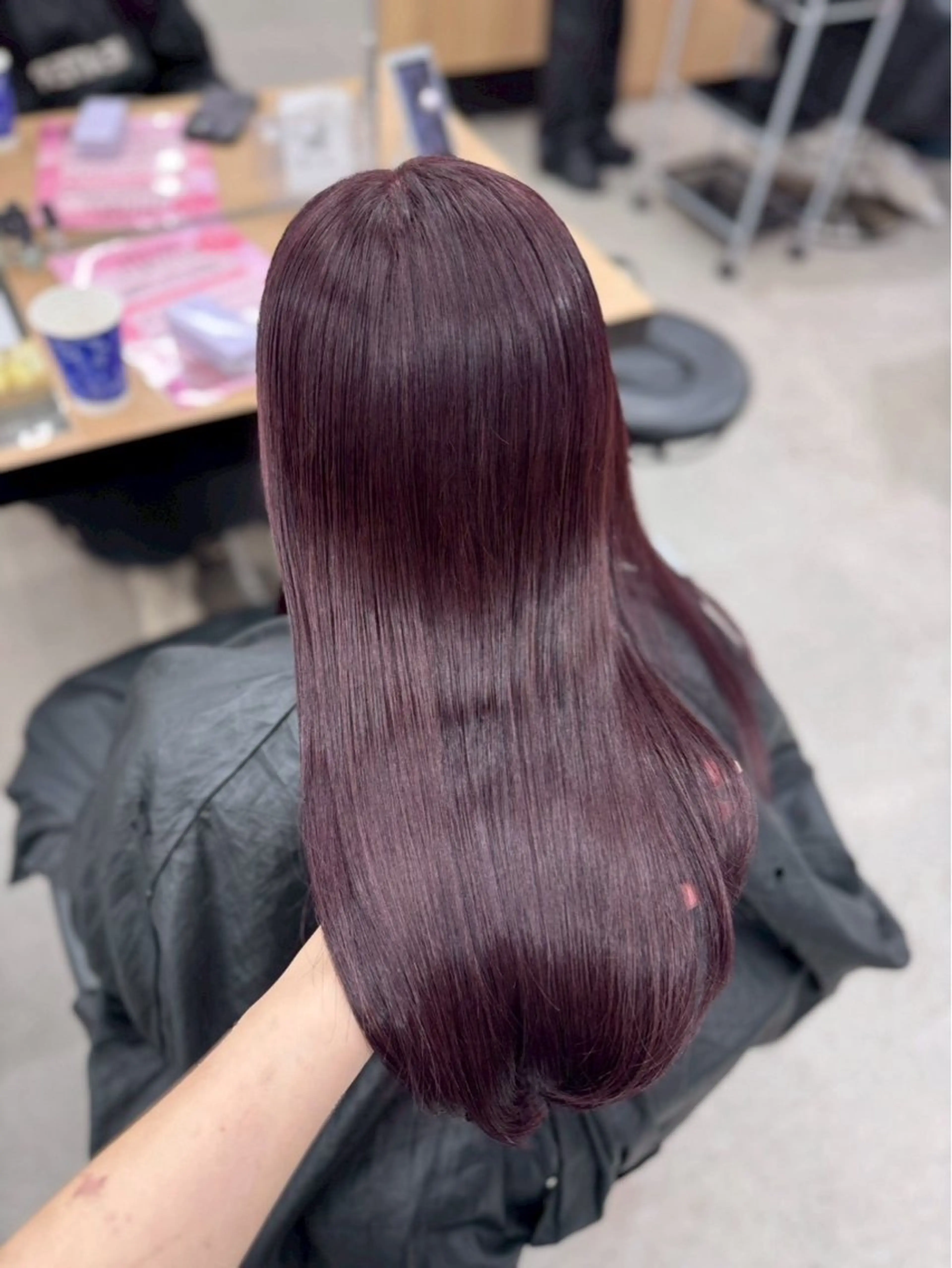 ブリーチ無しダブルカラー＋髪質改善トリートメントの写真