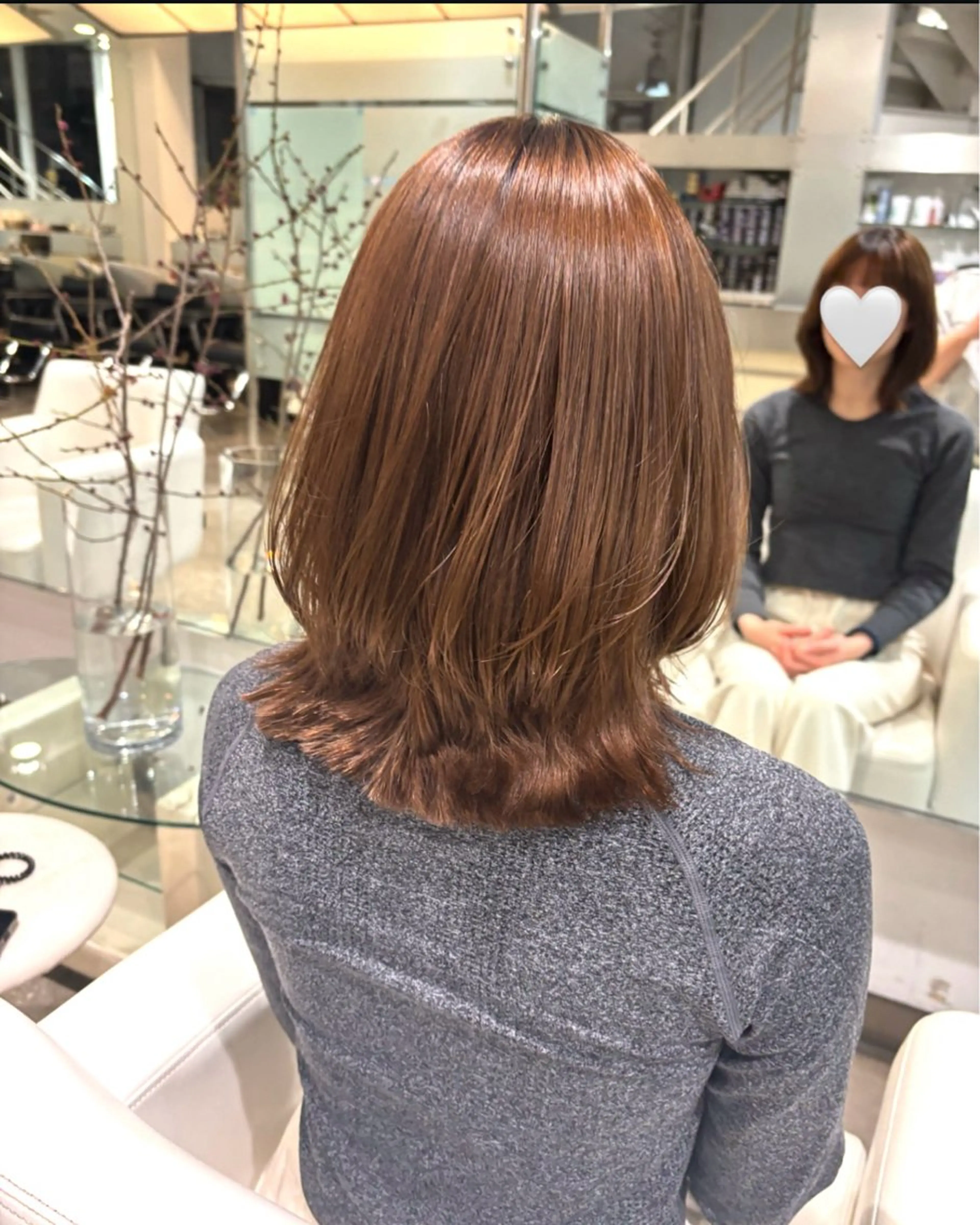 【くびれカット】×ミディアム韓国ヘア🇰🇷♡の写真