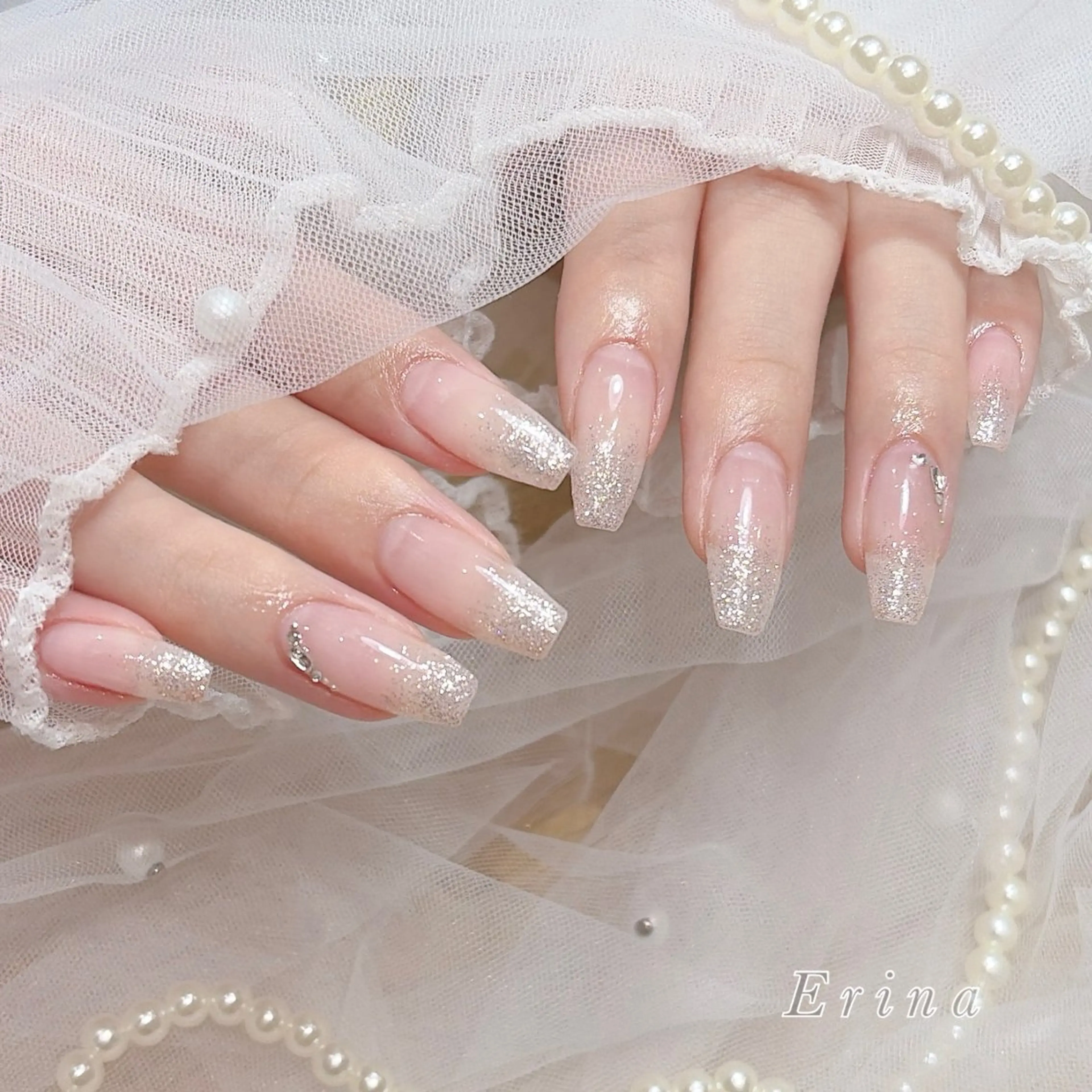 ネイル Erina🐱 フィルイン💅パラのネイルデザイン