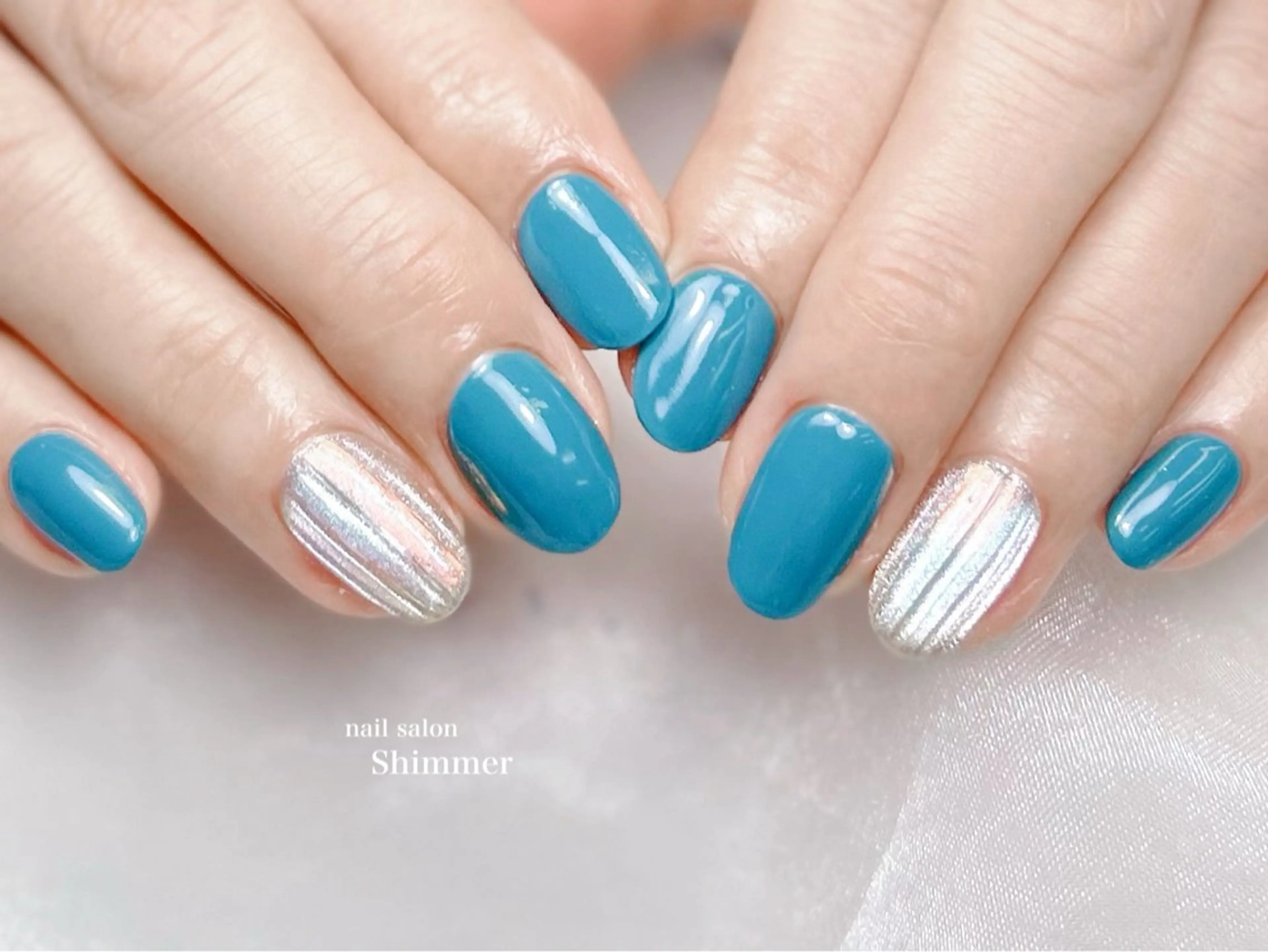 ネイル Shimmer Risaのネイルデザイン