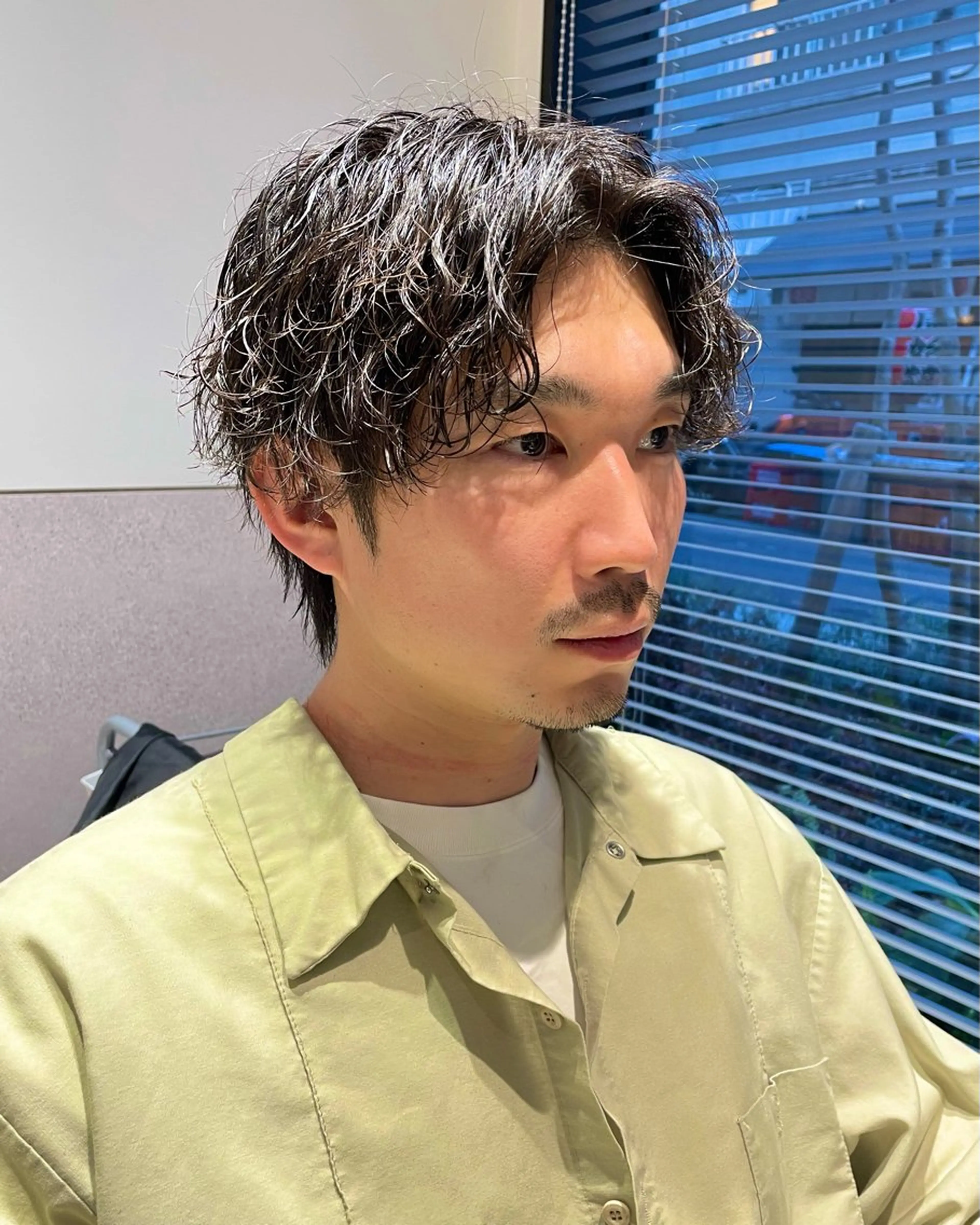 カット+スパイラルパーマの写真