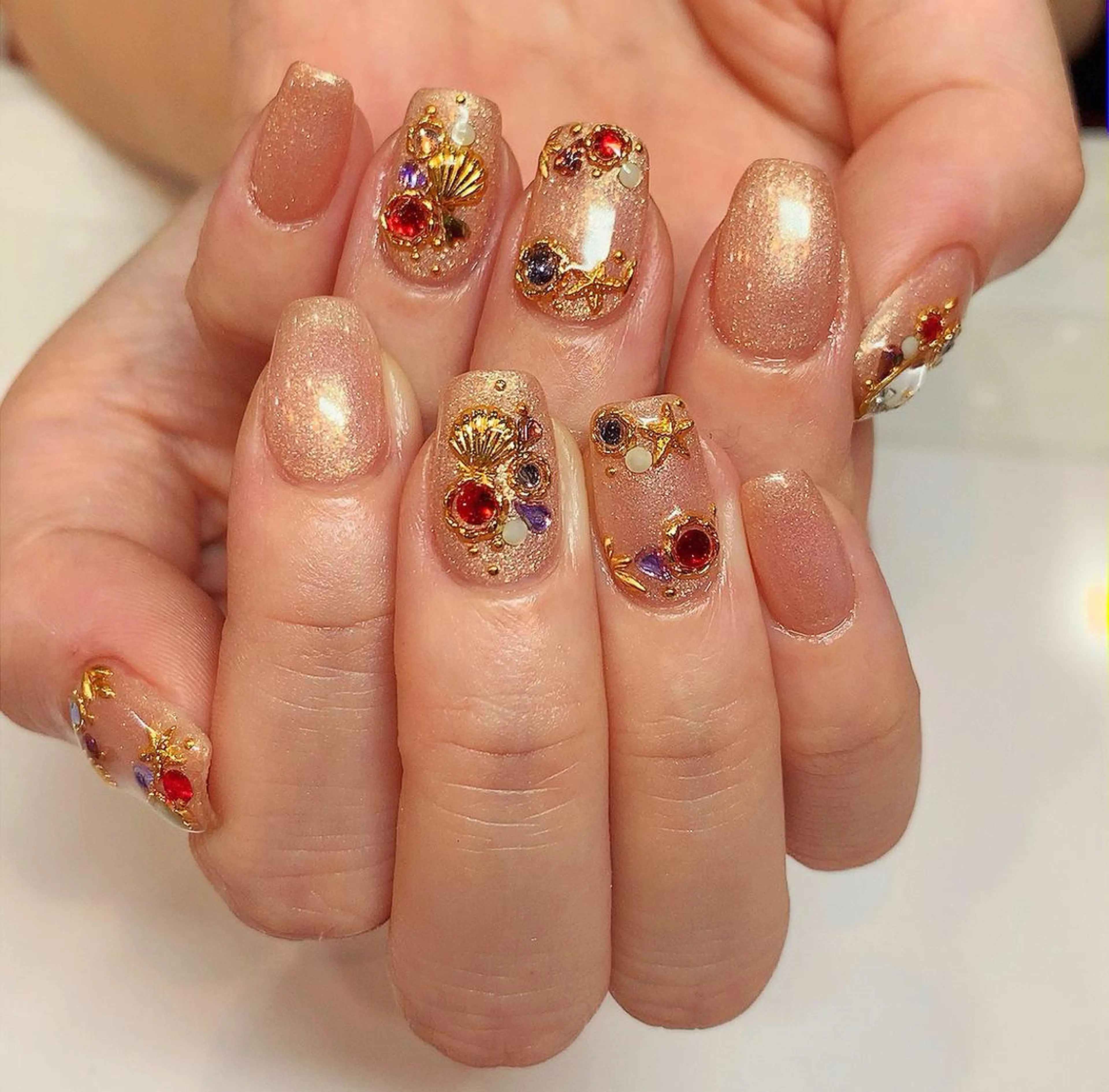 ネイル ハンドネイル JACK NAIL 💜Ayakaのネイルデザイン