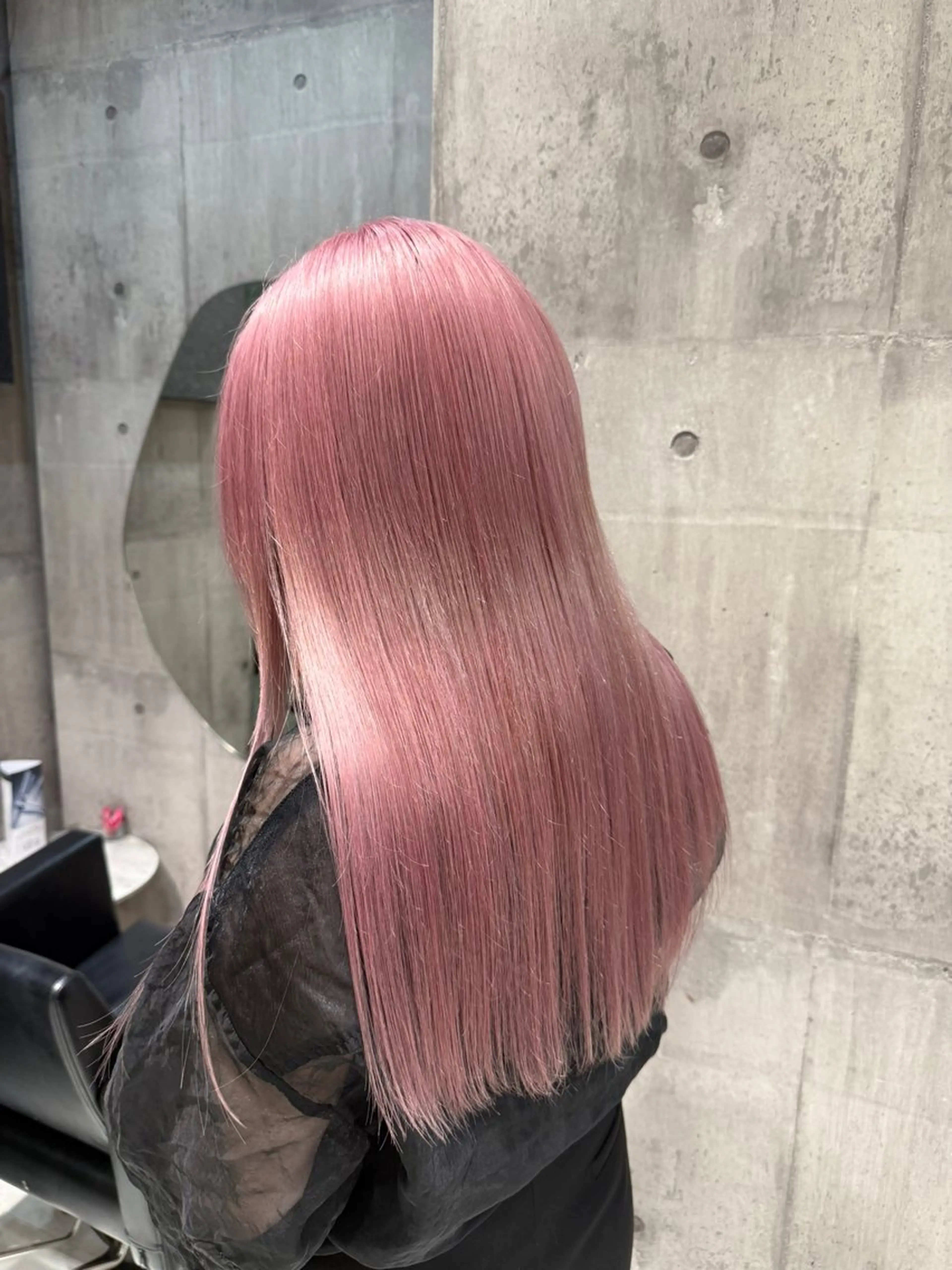 ロング カラー ベージュカラー ブリーチ ブロンド ミルクティーベージュ ピンクカラー ヘアカラー 【🥀履歴修正🥀】 ハイトーン職人/拓真のヘアスタイル