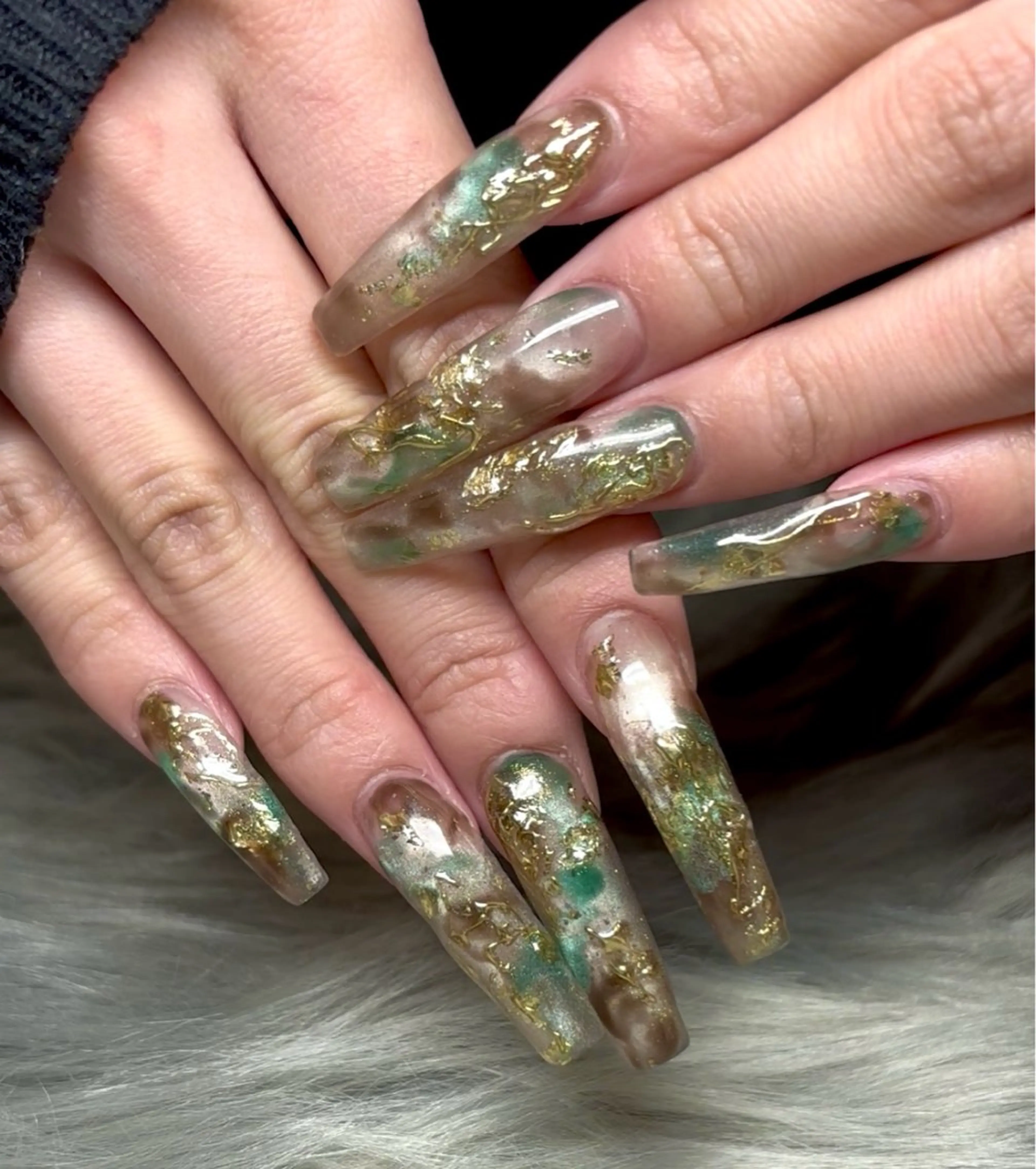 ネイル ニュアンスネイル ハンドネイル NailSalon Liaraのネイルデザイン