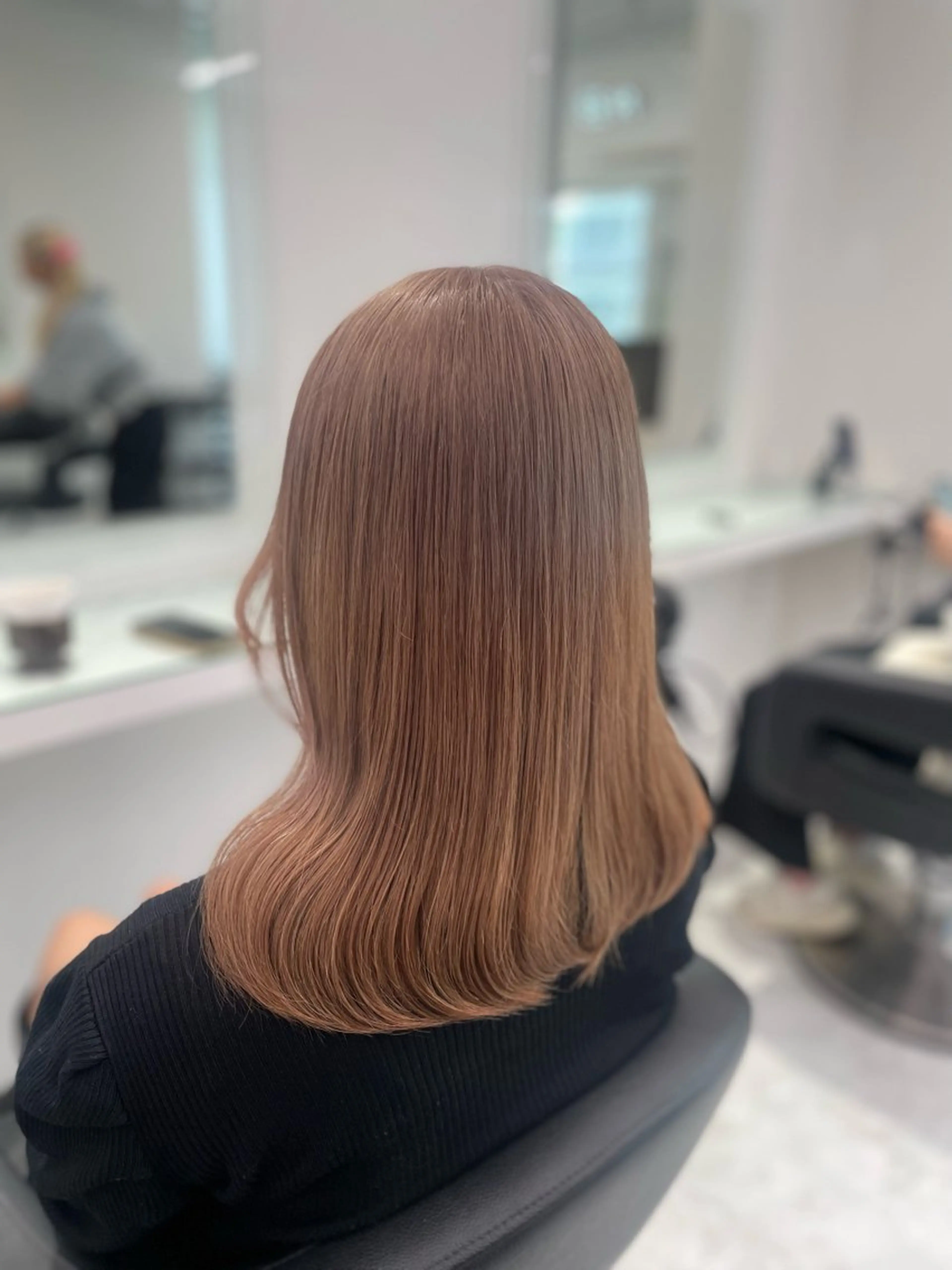 カラー ヘアカラー トリートメント うる艶モテ髪🪄⭐︎ 💗Manaka💗のヘアスタイル