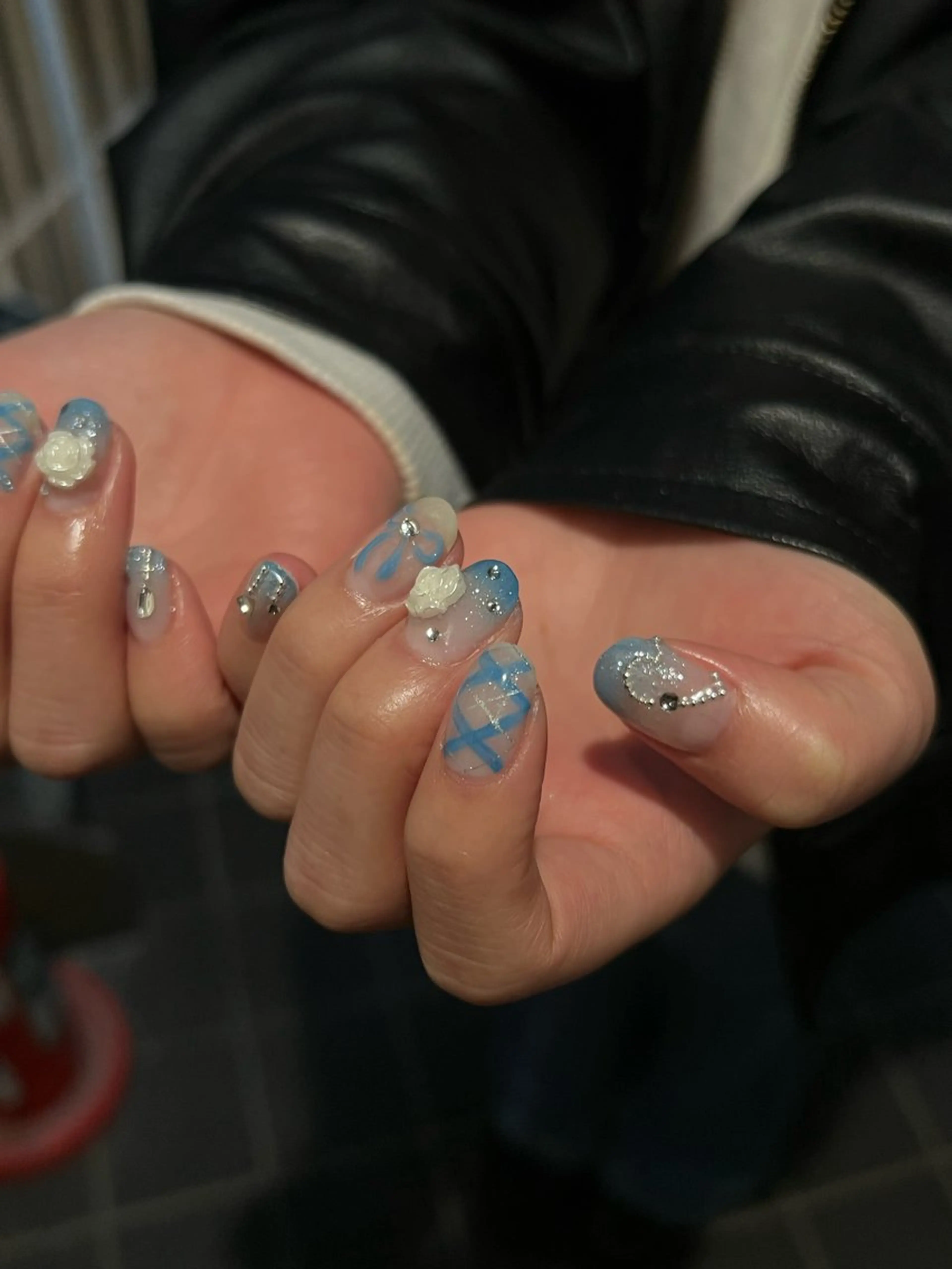 ネイル ハンドネイル Hata nail 🎀個性派ニュアンスのネイルデザイン