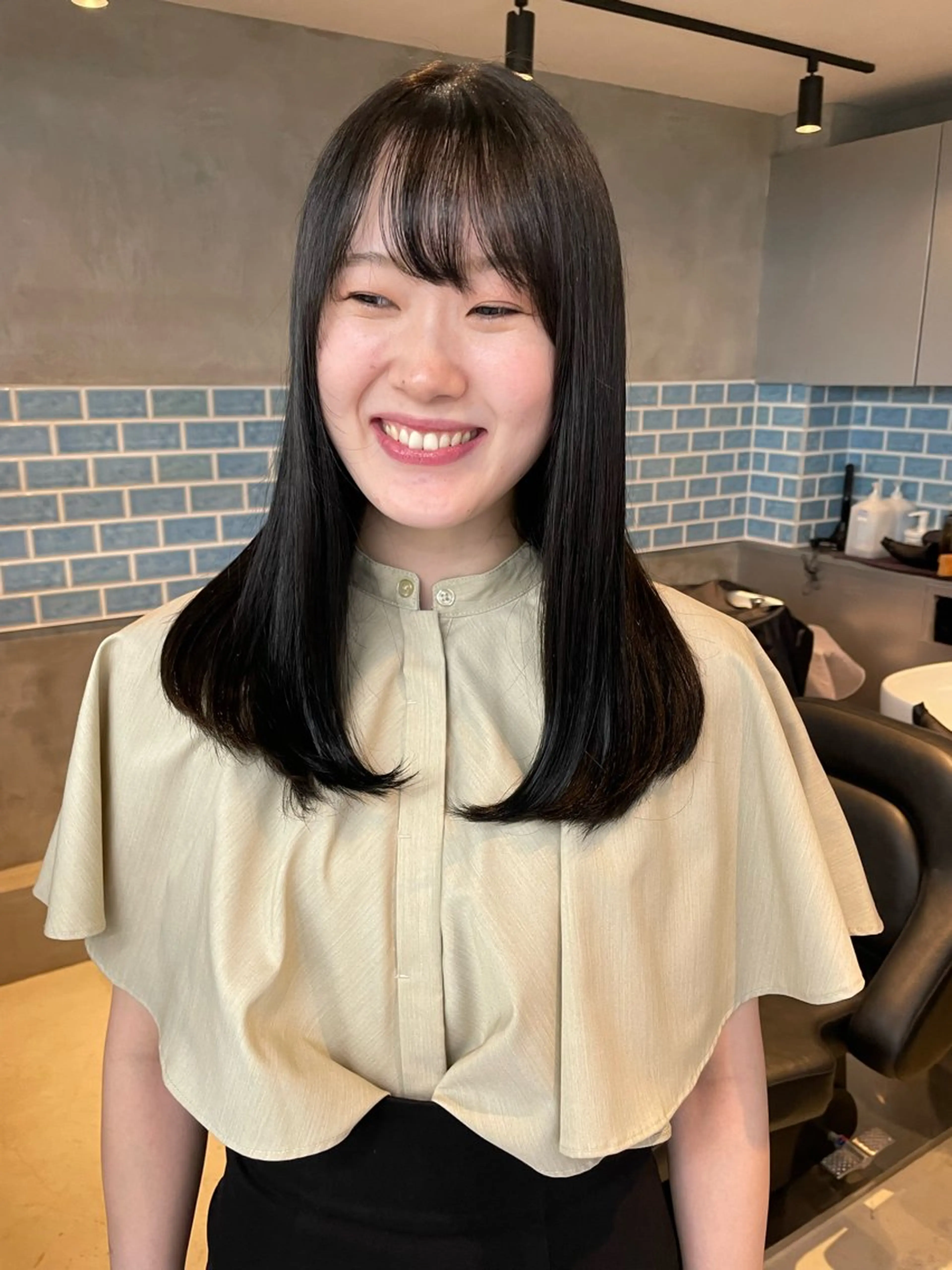 セミロング 🫧ほのか /透明感カラー🫧のヘアスタイル