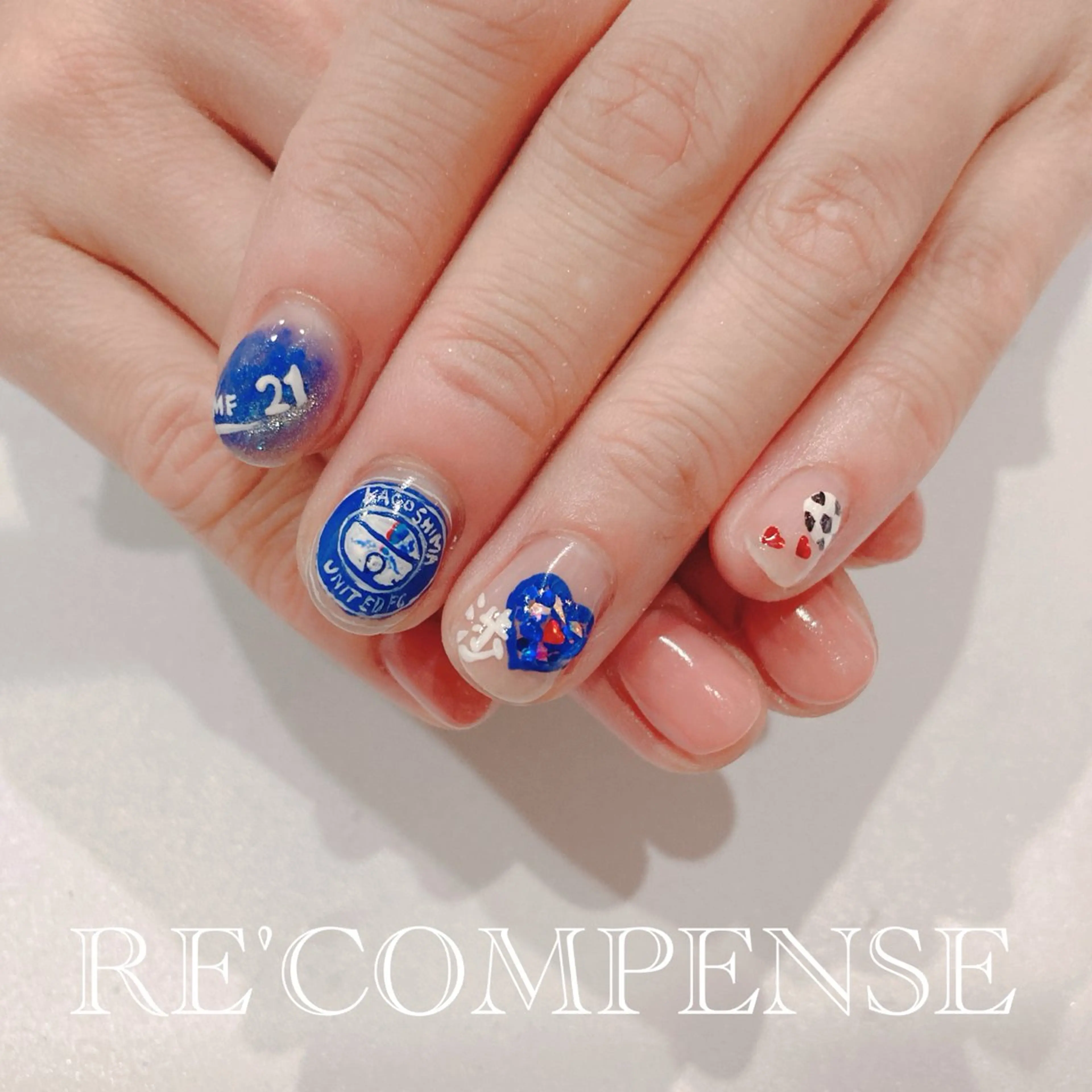ネイル RE'COMPENSE所属・れこん ぱんすのネイルデザイン